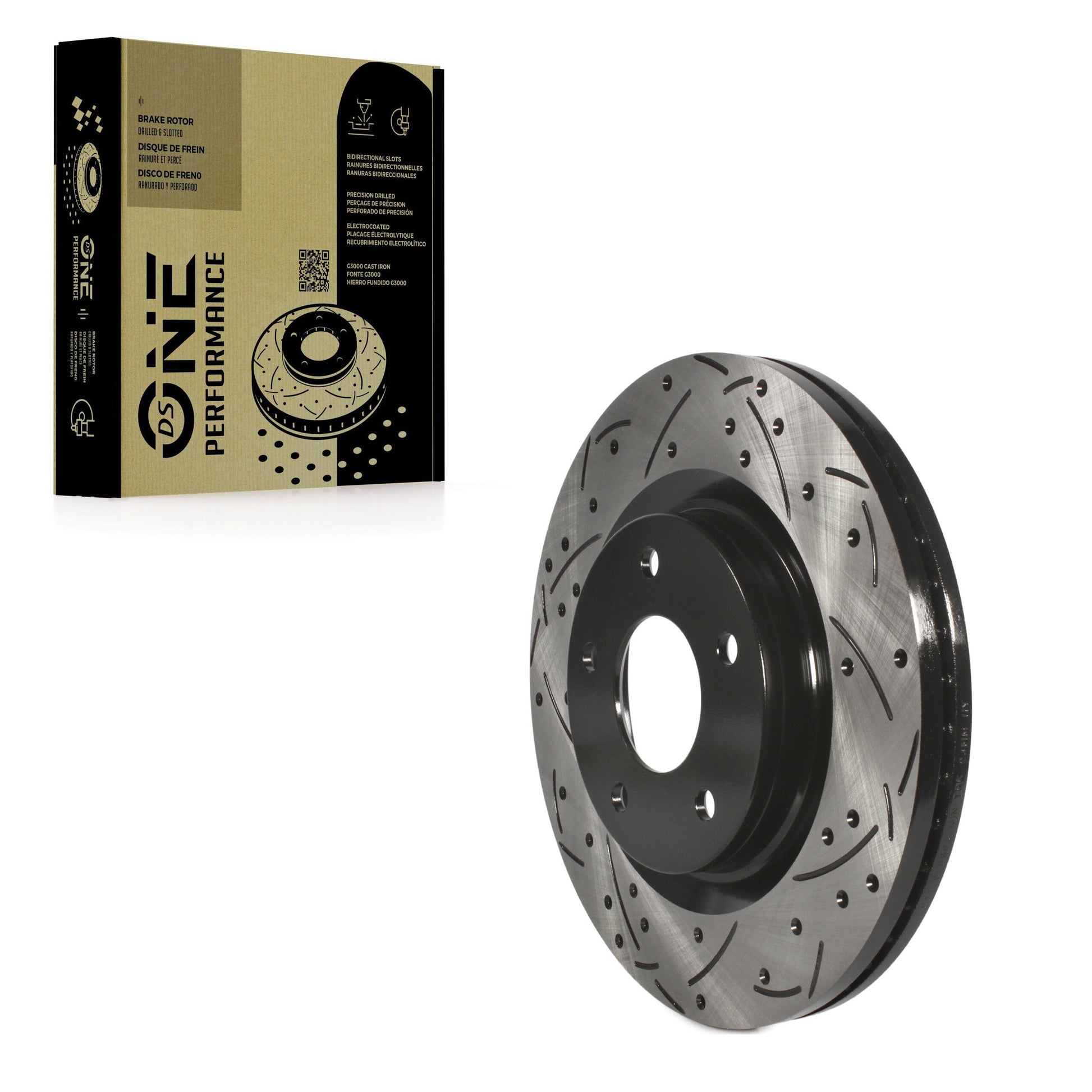 DS-One DS1-980864 Disc Brake Rotor for 2011-2019 Nissan Juke, Nissan Sentra - Front