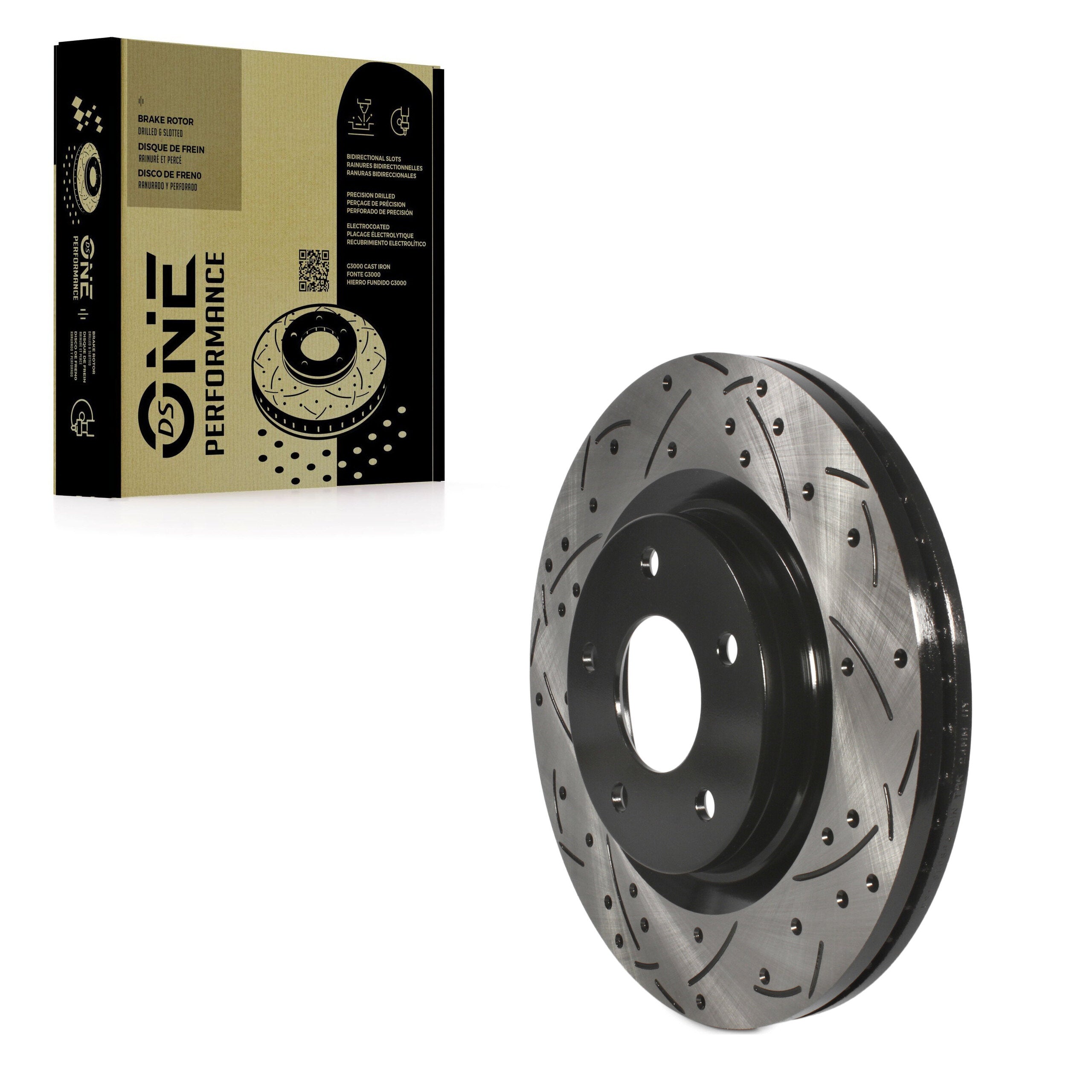 DS-One DS1-980864 Disc Brake Rotor for 2011-2019 Nissan Juke, Nissan Sentra - Front