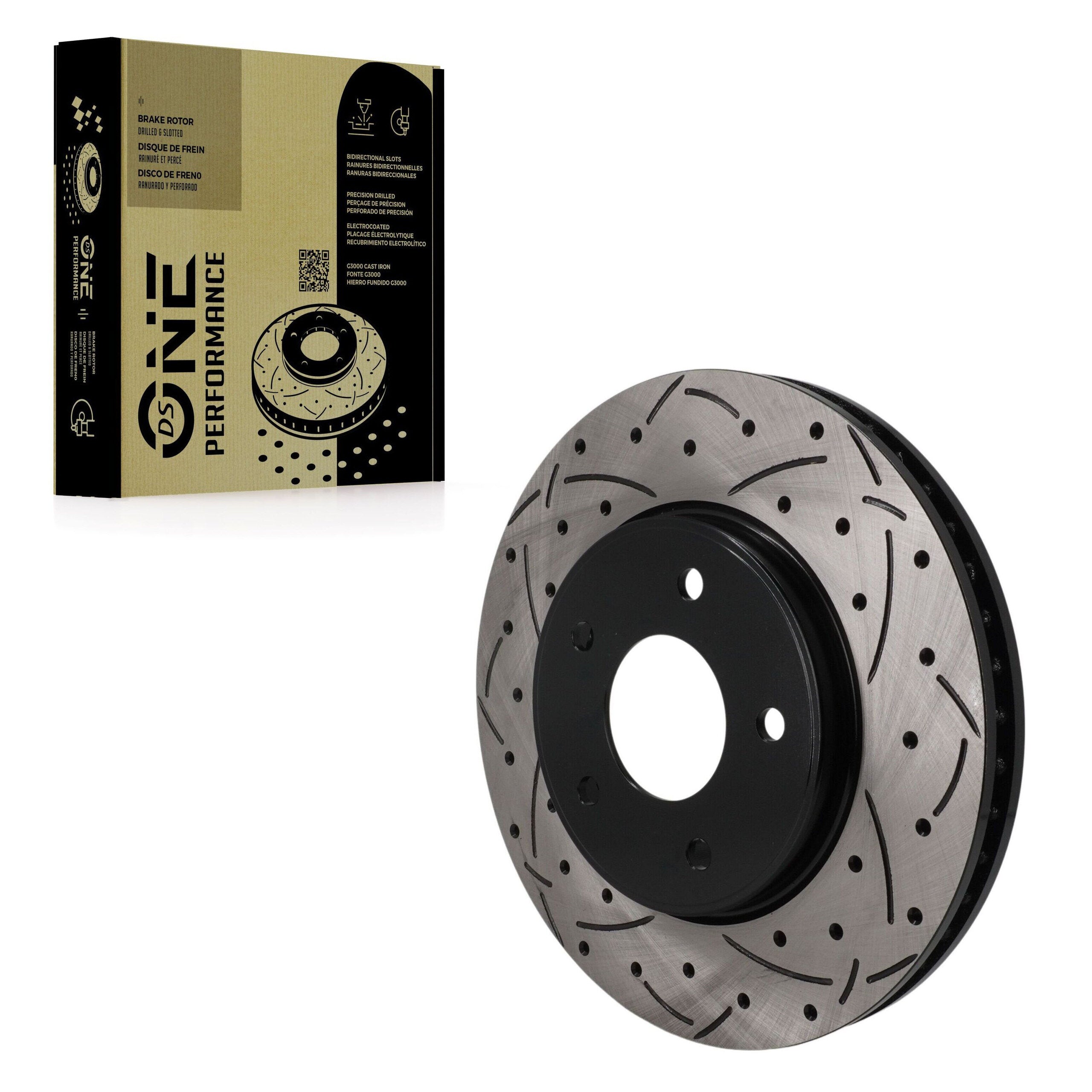 DS-One DS1-980865 Disc Brake Rotor for 2011-2025 Nissan LEAF, Chevrolet City Express, Nissan NV200 - Front