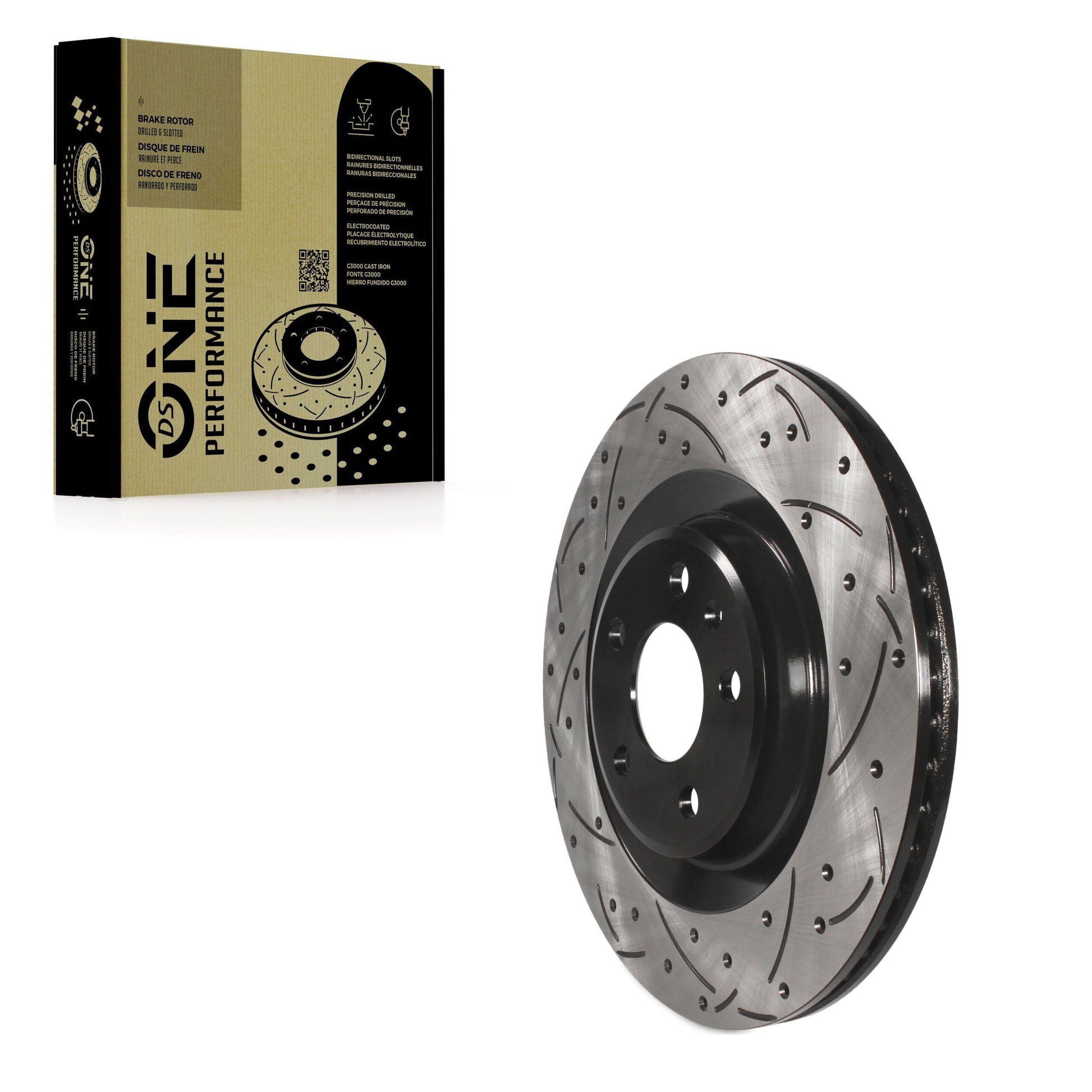 DS-One DS1-980881 Disc Brake Rotor for 2011-2025 Audi A4 Quattro, Audi A5 Sportback, Audi A6 Quattro - Rear