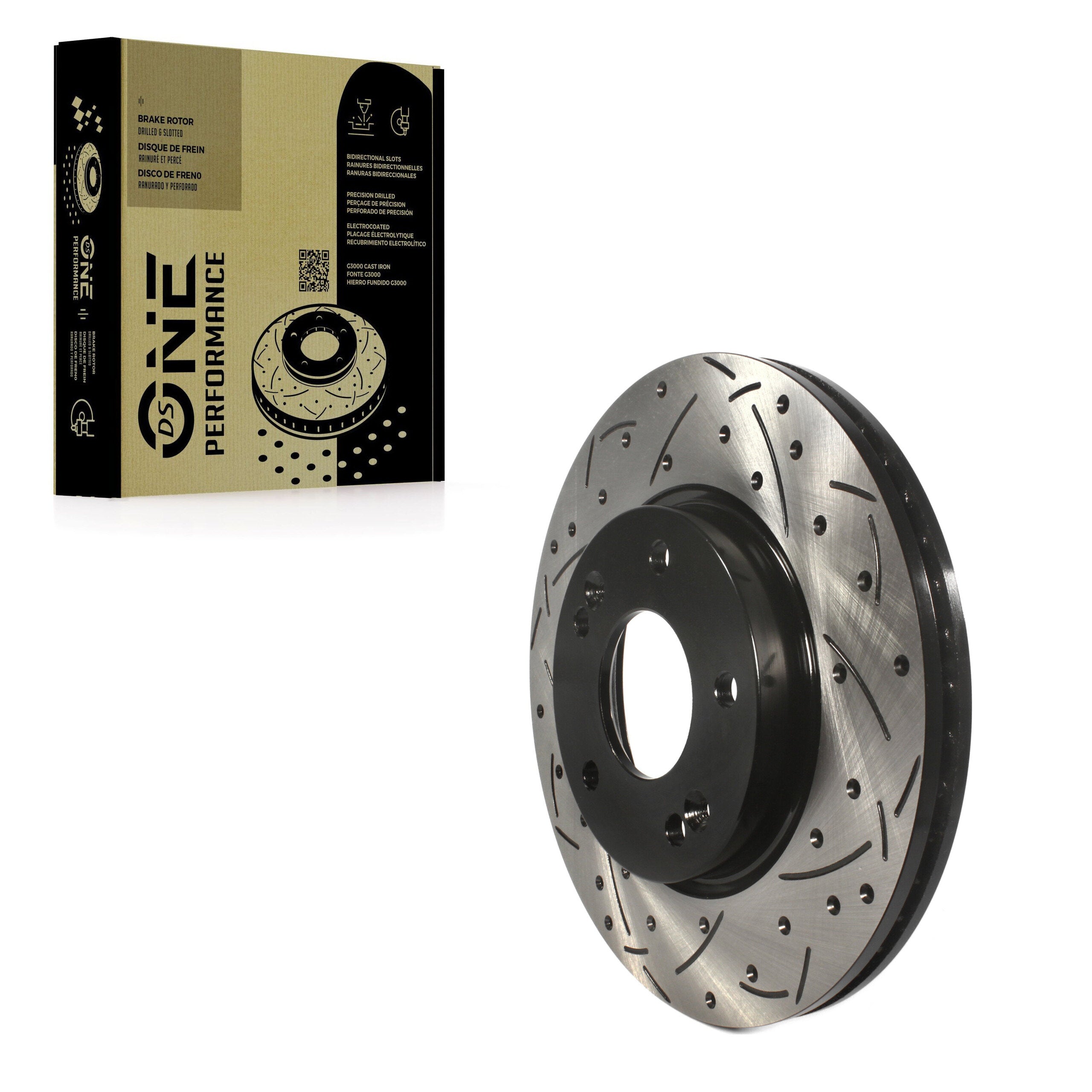 DS-One DS1-980897 Disc Brake Rotor for 2011-2025 Kia Soul, Kia Seltos, Hyundai Venue - Front