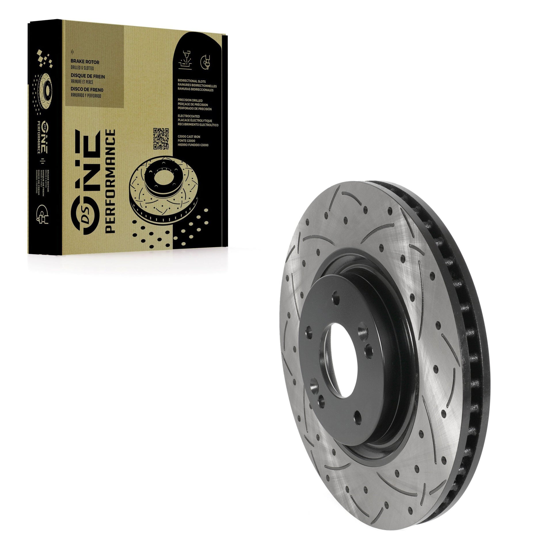 DS-One DS1-980915 Disc Brake Rotor for 2011-2024 Kia Optima, Hyundai Nexo, Hyundai Sonata - Front