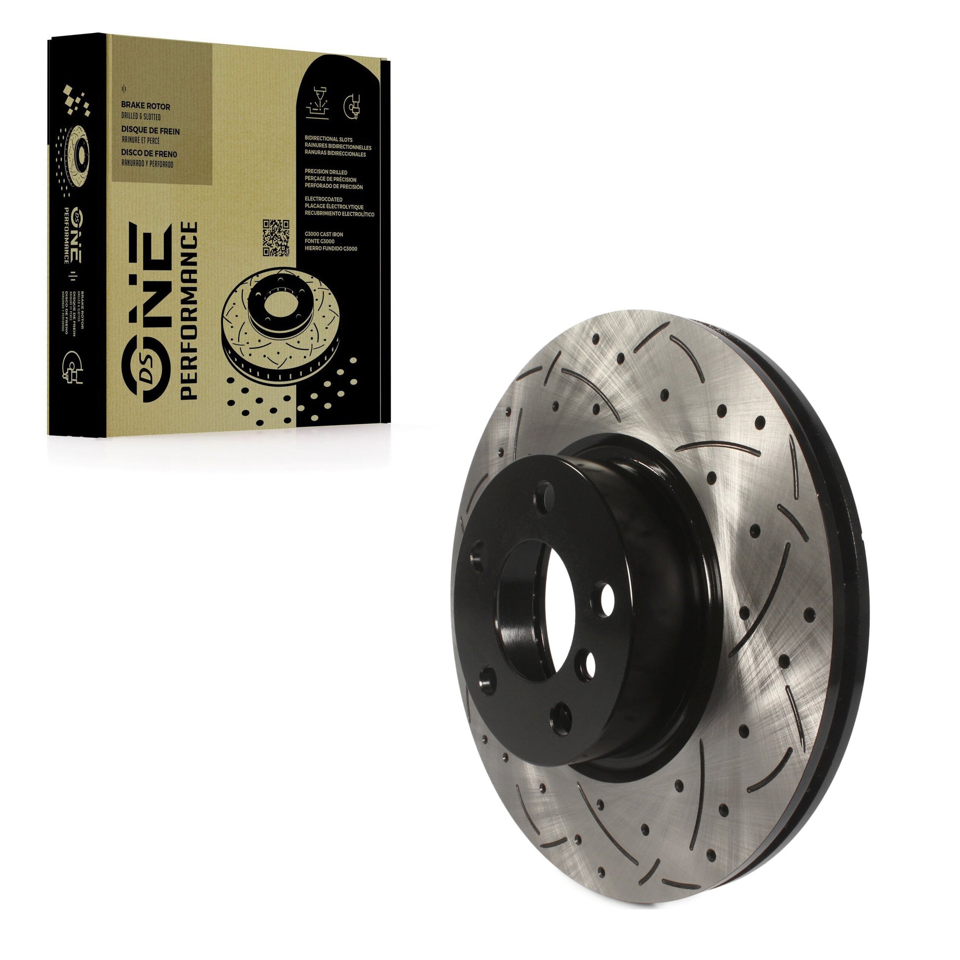 DS-One DS1-980925 Disc Brake Rotor for 2011-2018 BMW X4, BMW X3 - Front