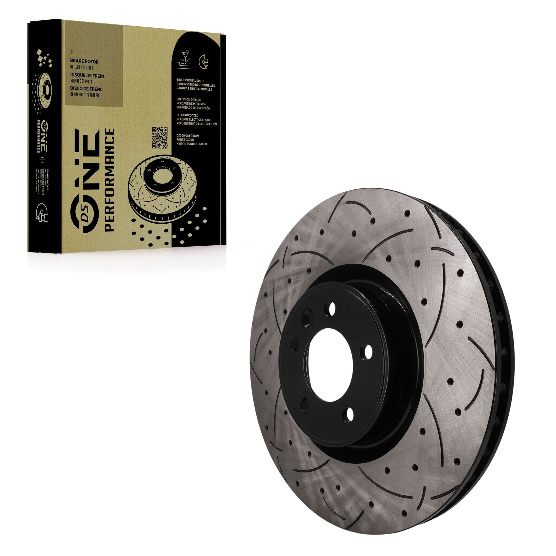 DS-One DS1-980926 Disc Brake Rotor for 2010-2025 Land Rover Defender 130, Land Rover Discovery, Land Rover Defender 110 - Front