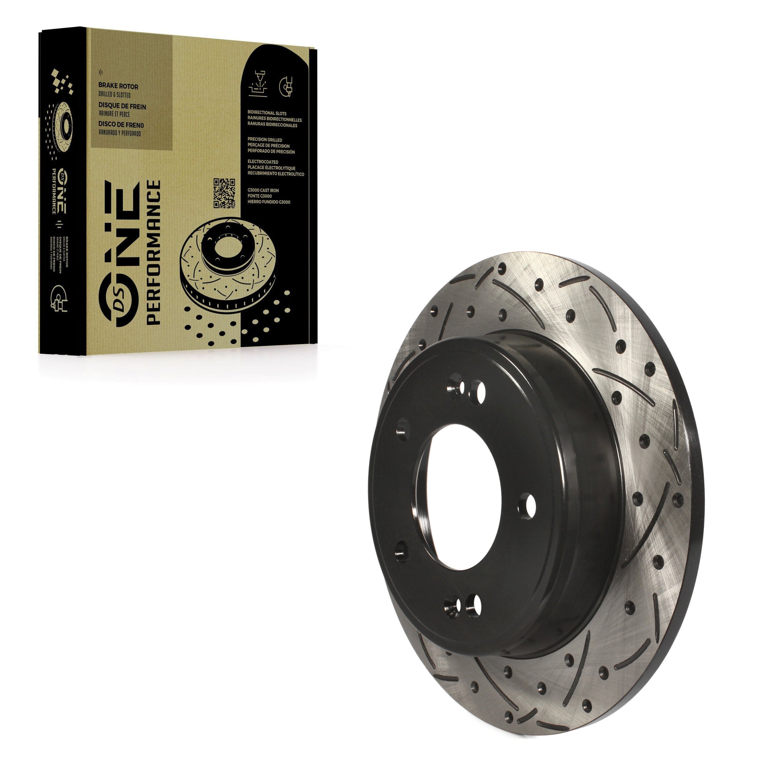 DS-One DS1-980957 Disc Brake Rotor for 2011-2025 Kia Soul, Kia Forte, Kia Forte5 - Rear