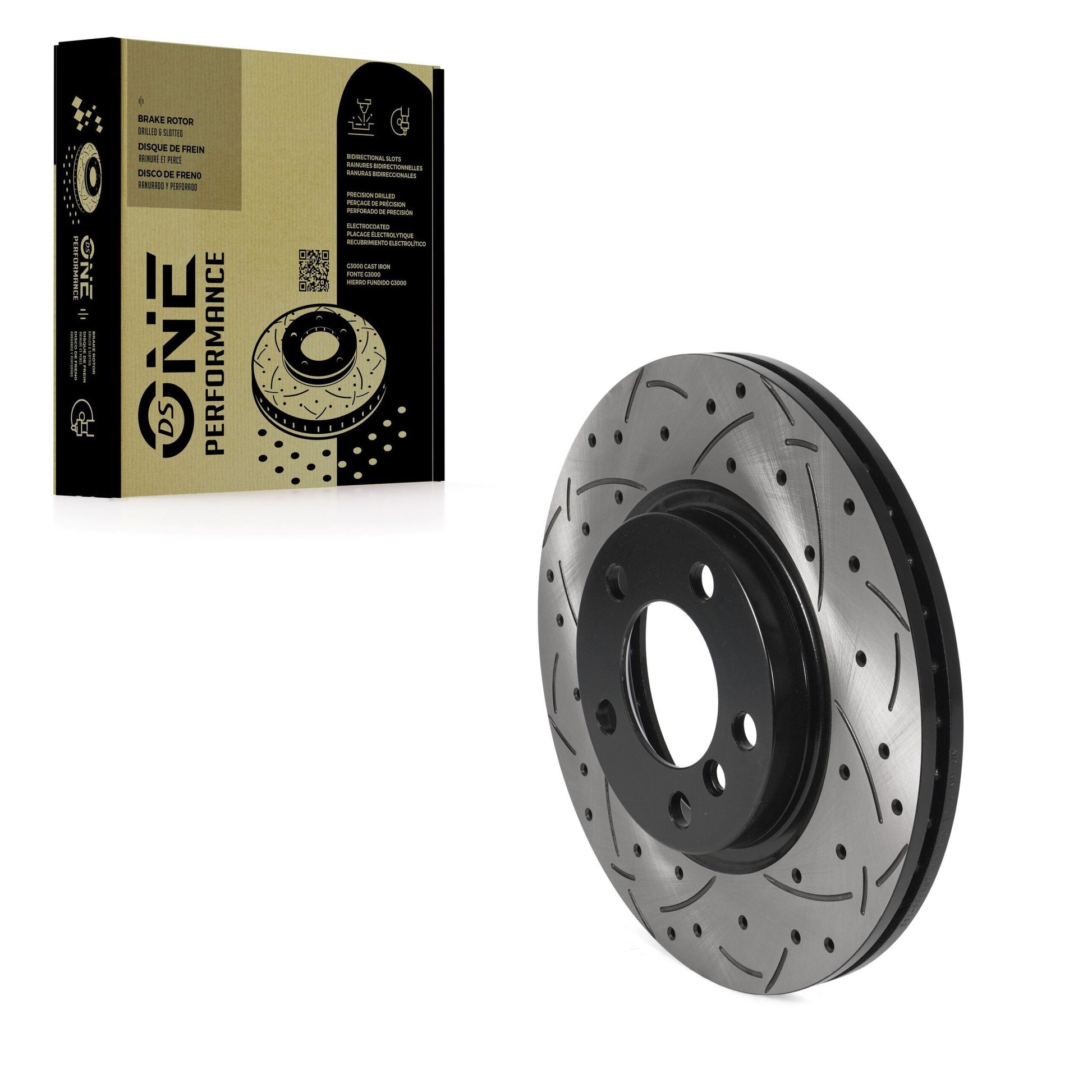 DS-One DS1-980967 Disc Brake Rotor for 2011-2016 Mini Cooper Countryman, Mini Cooper Paceman - Front