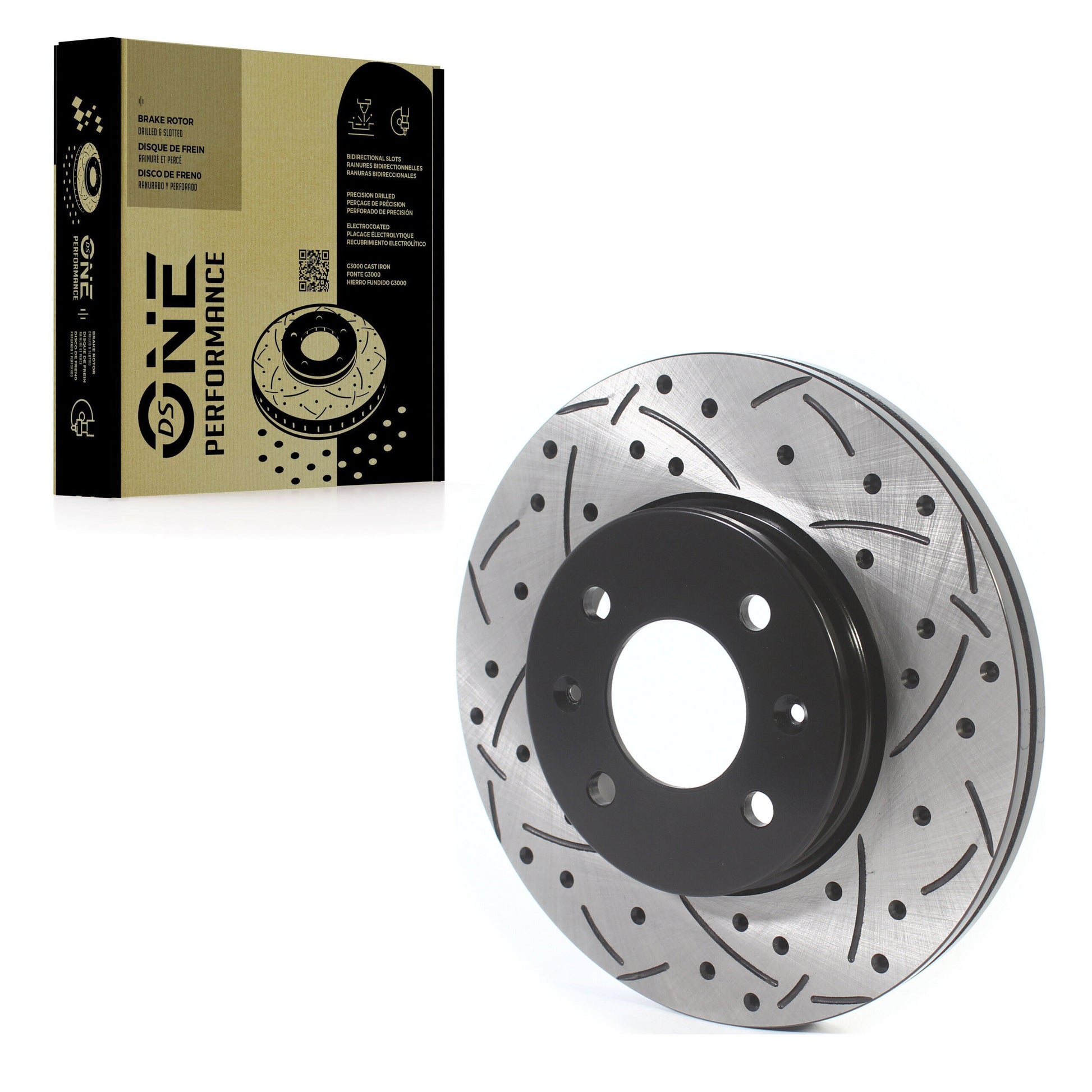 DS-One DS1-980978 Disc Brake Rotor for 2012-2018 Kia Rio, Hyundai Accent - Front