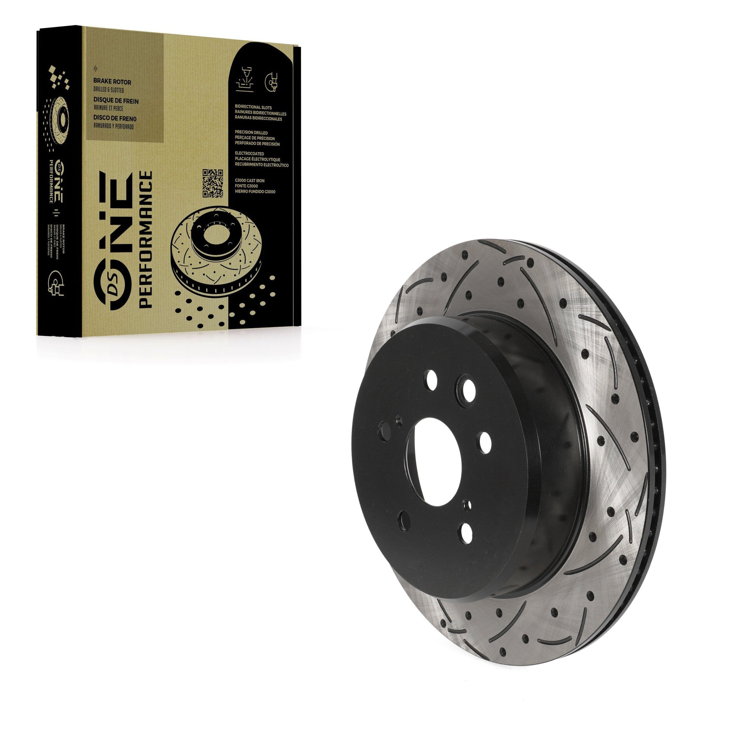 DS-One DS1-980984 Disc Brake Rotor for 2013-2021 Lexus RC300, Lexus RC350, Lexus GS300 - Rear