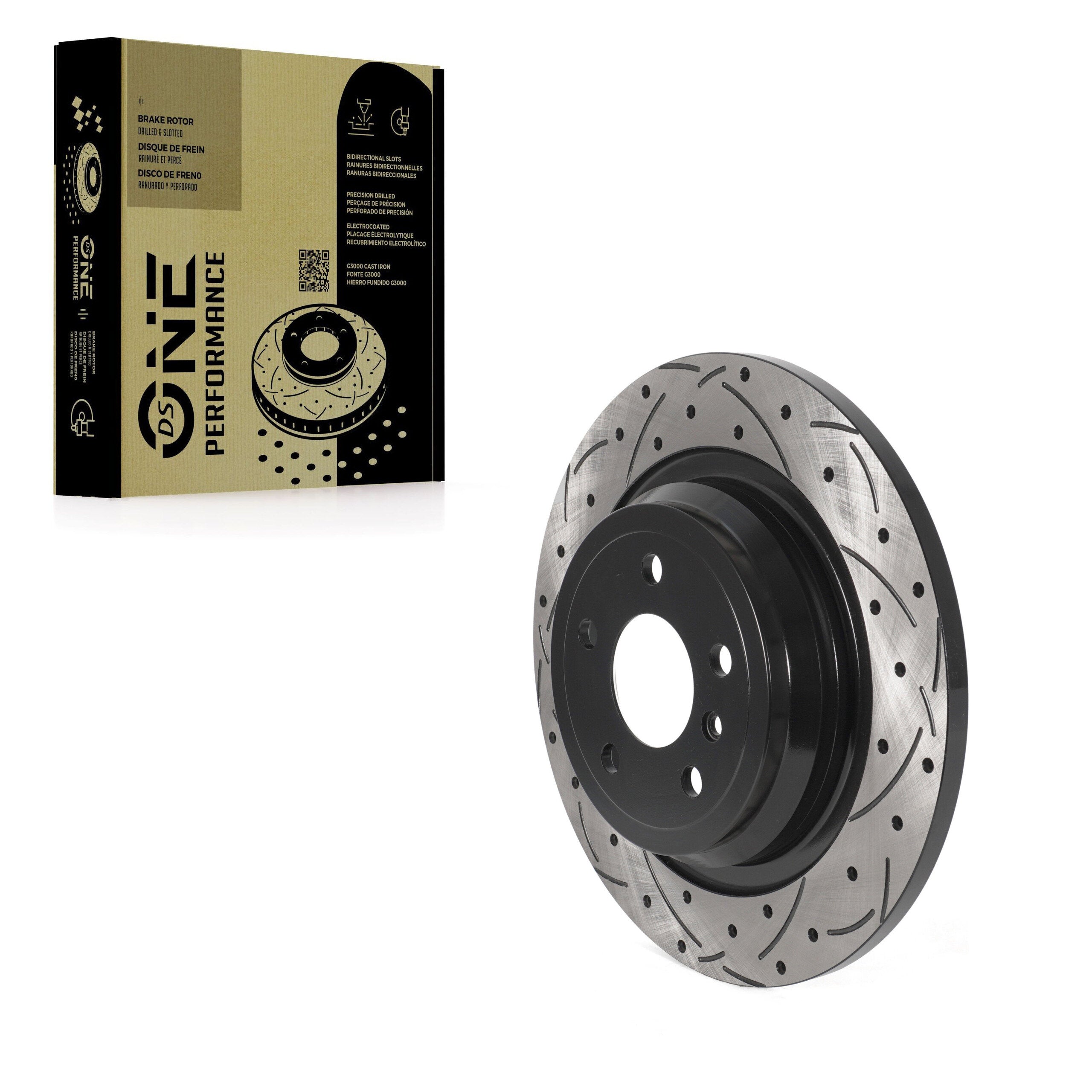 DS-One DS1-981004 Disc Brake Rotor for 2012-2018 Mercedes-Benz GLE300d, Mercedes-Benz GLE350, Mercedes-Benz ML250 - Rear