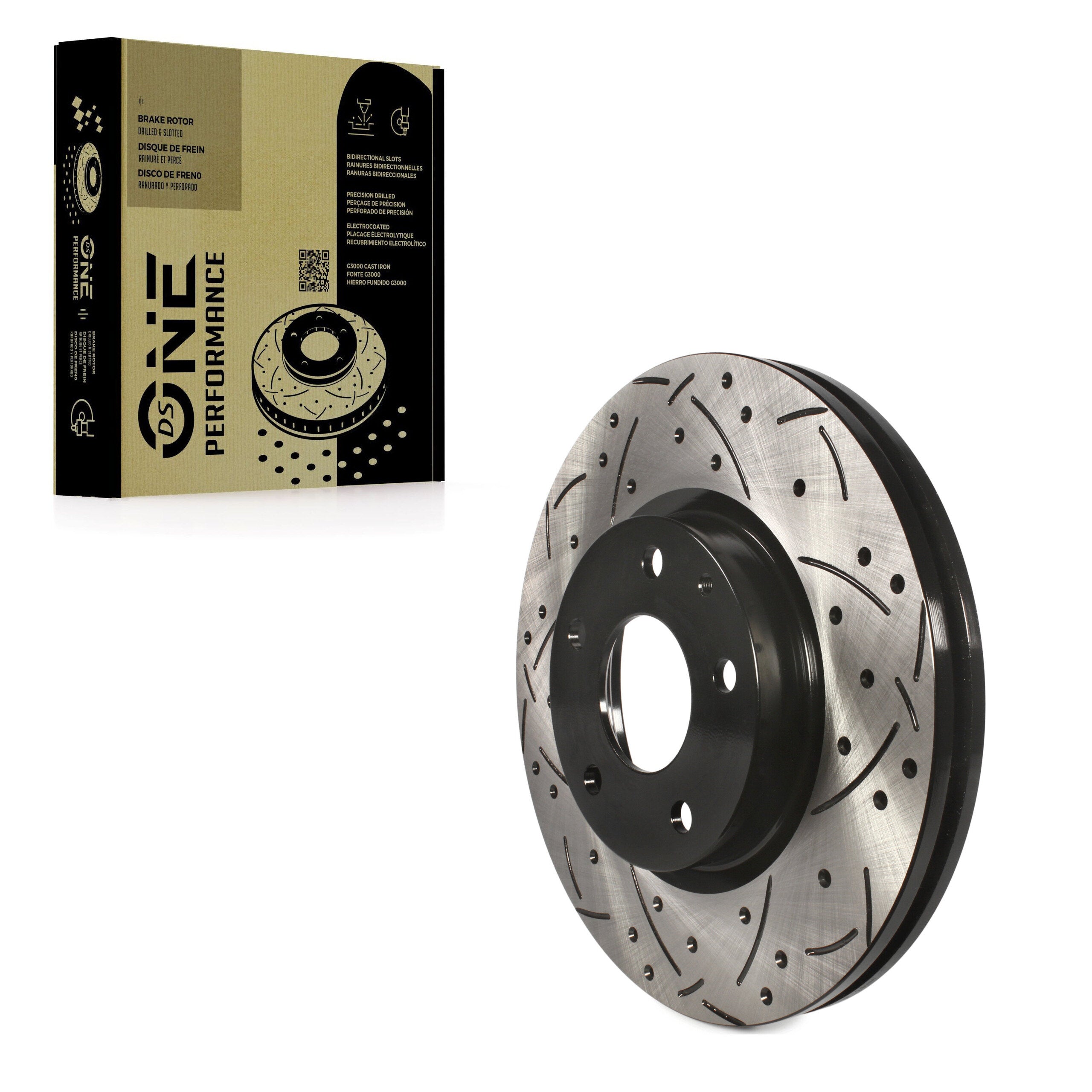 DS-One DS1-981011 Disc Brake Rotor for 2013-2018 Mazda 6, Mazda CX-5 - Front