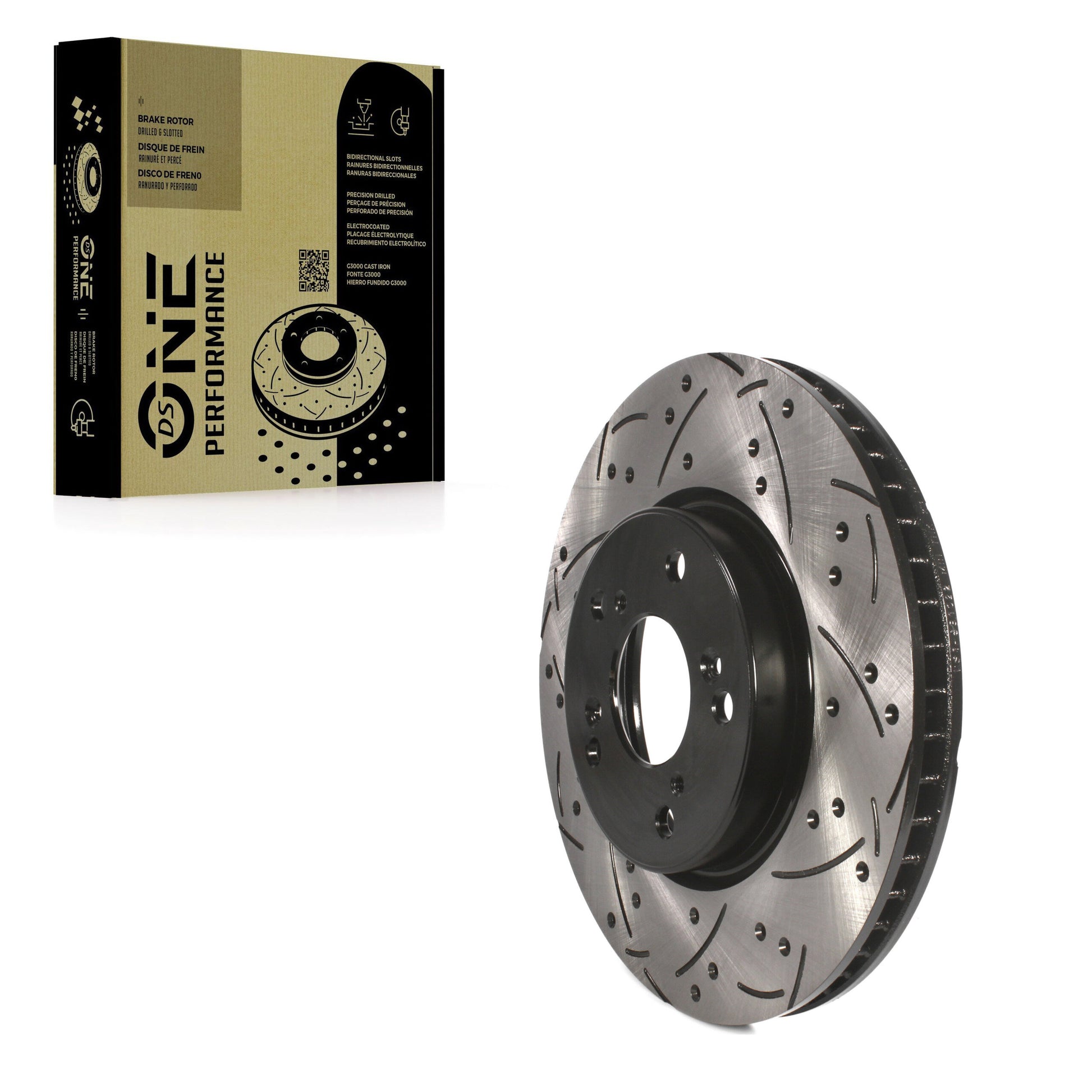 DS-One DS1-981022 Disc Brake Rotor for 2013-2024 Honda Accord, Honda Civic - Front