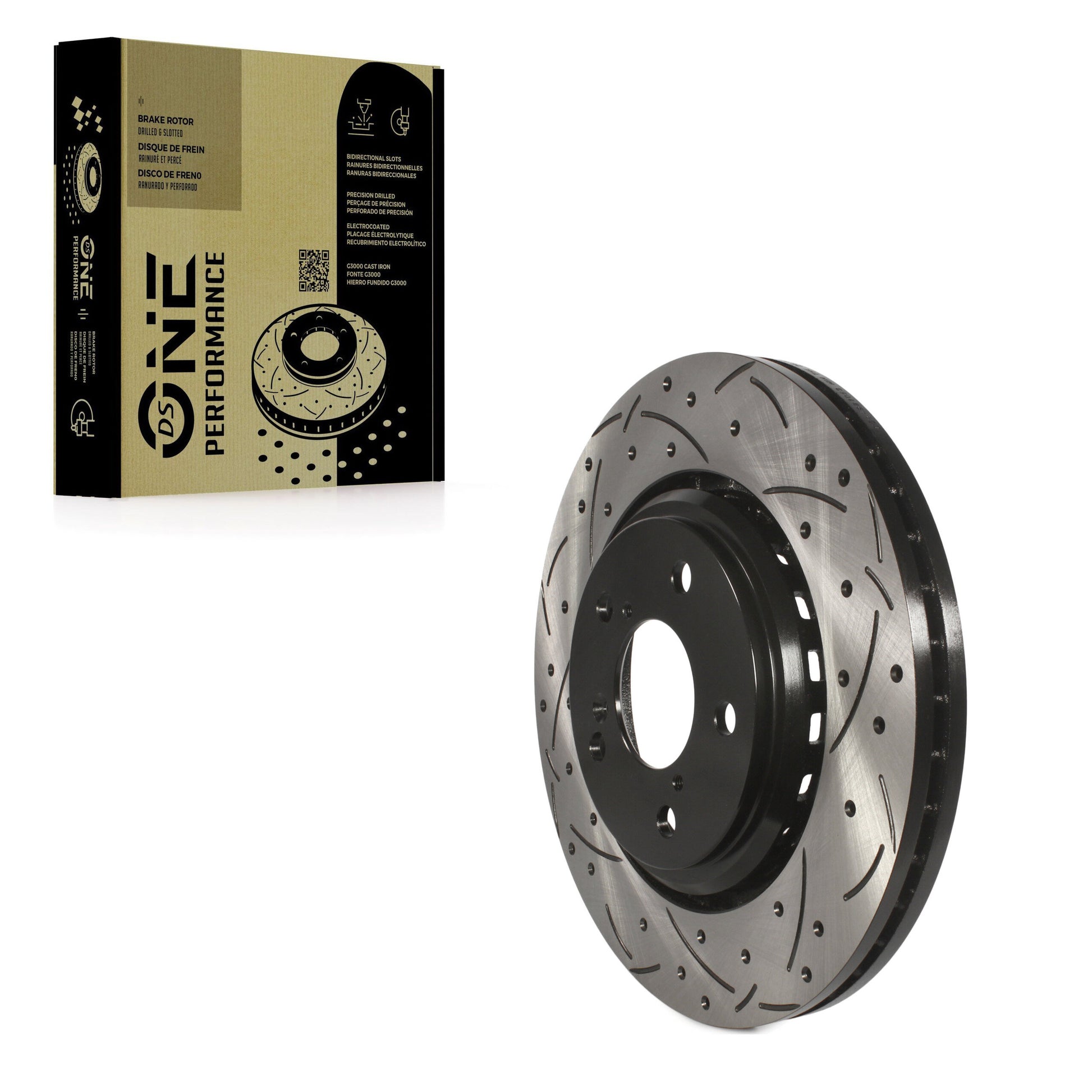 DS-One DS1-981053 Disc Brake Rotor for 2015-2024 Acura MDX, Honda Passport, Honda Ridgeline - Front
