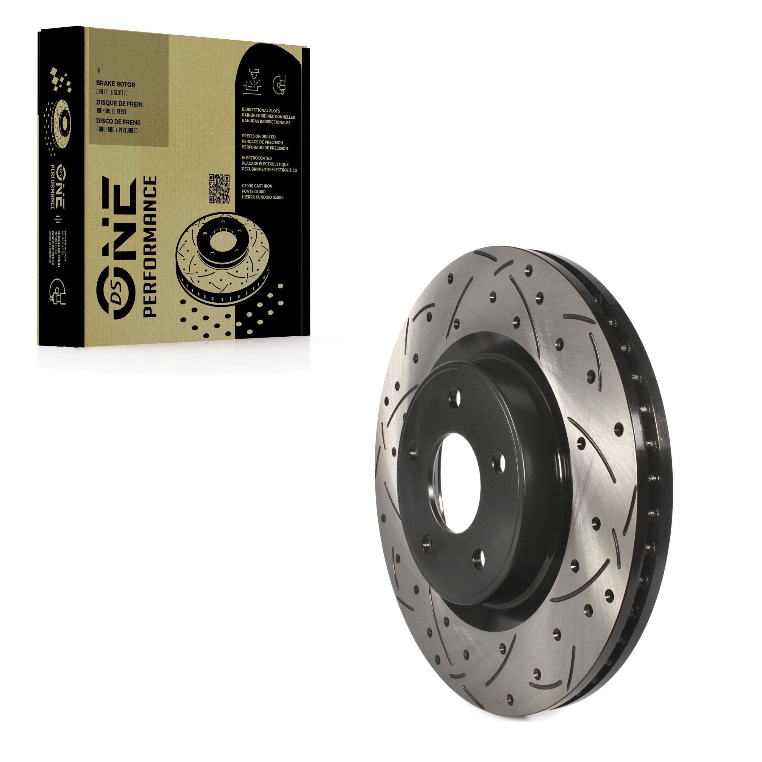 DS-One DS1-981055 Disc Brake Rotor for 2013-2024 Nissan Z, INFINITI Q60, INFINITI QX50 - Front