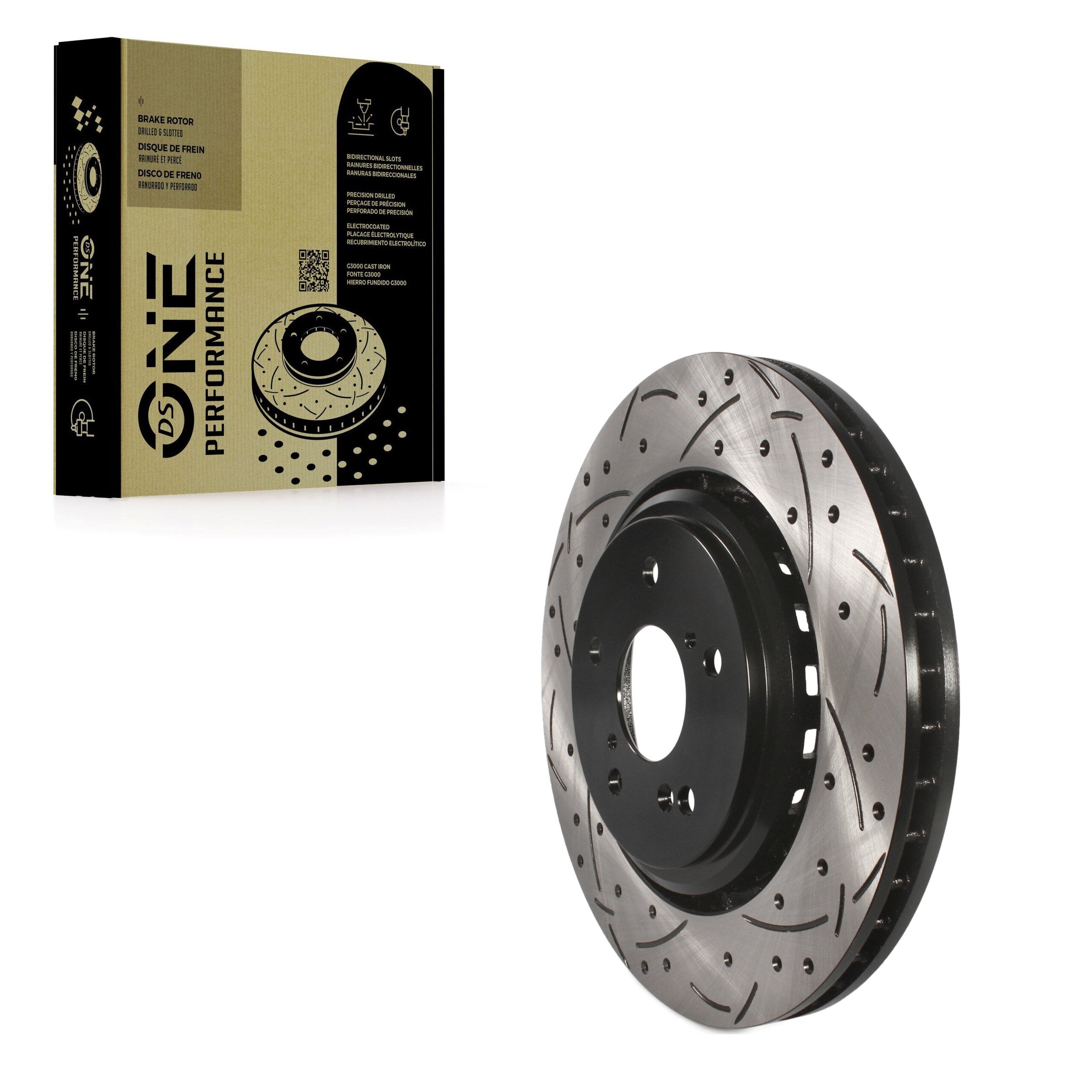 DS-One DS1-981063 Disc Brake Rotor for 2014-2020 Acura TLX, Acura MDX - Front