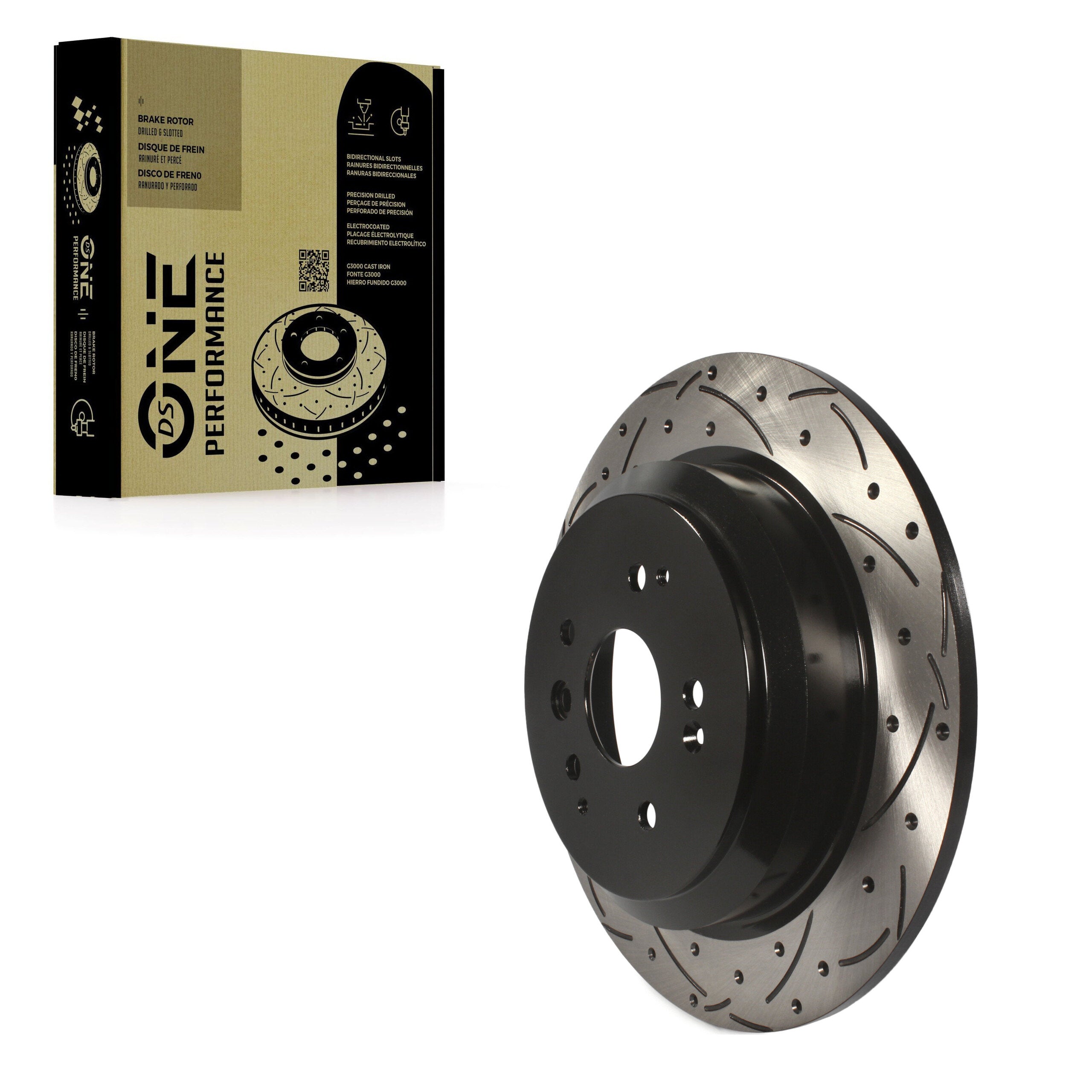 DS-One DS1-981064 Disc Brake Rotor for 2014-2016 Acura MDX - Rear