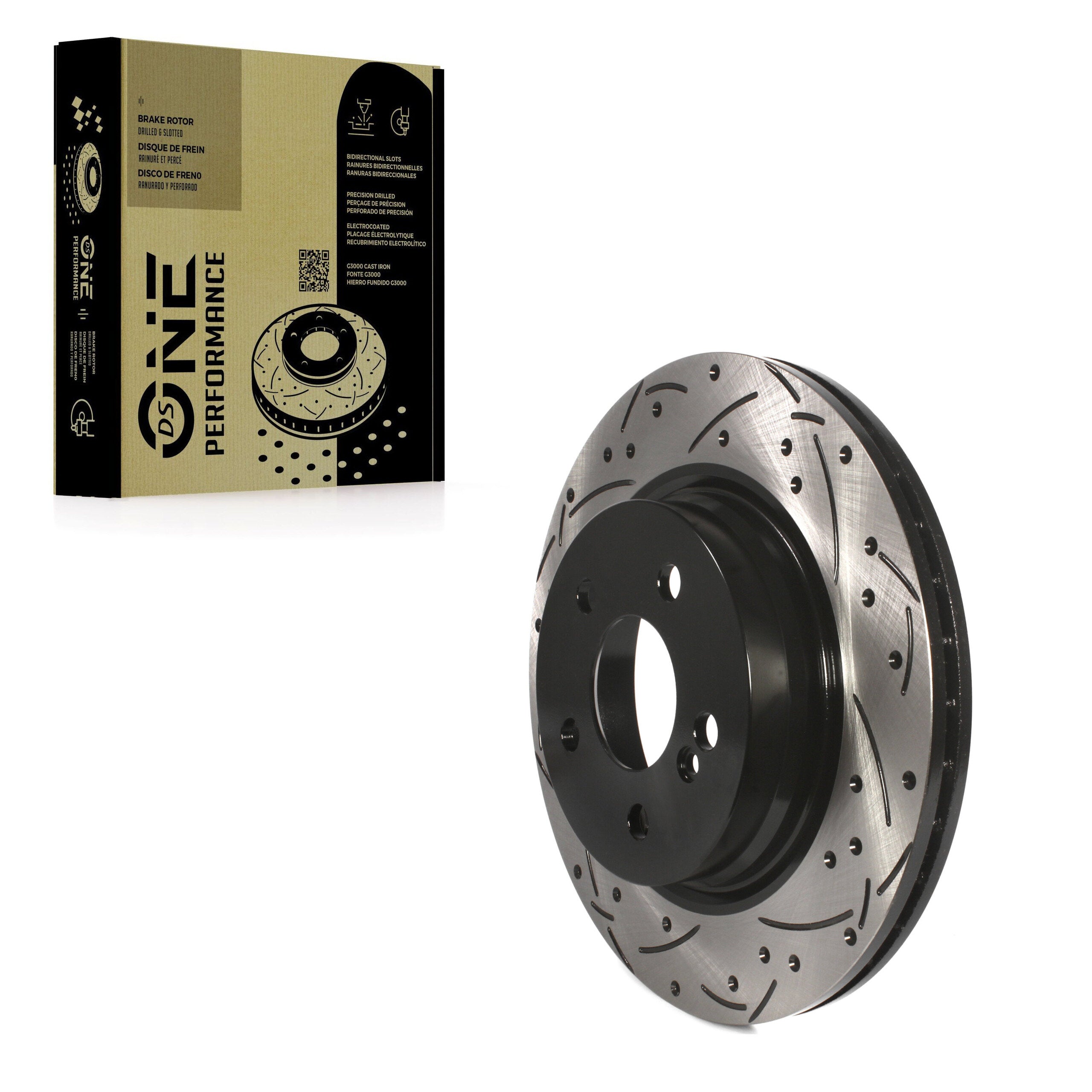 DS-One DS1-981165 Disc Brake Rotor for 2008-2016 Mercedes-Benz E550, Mercedes-Benz C300, Mercedes-Benz C250 - Rear