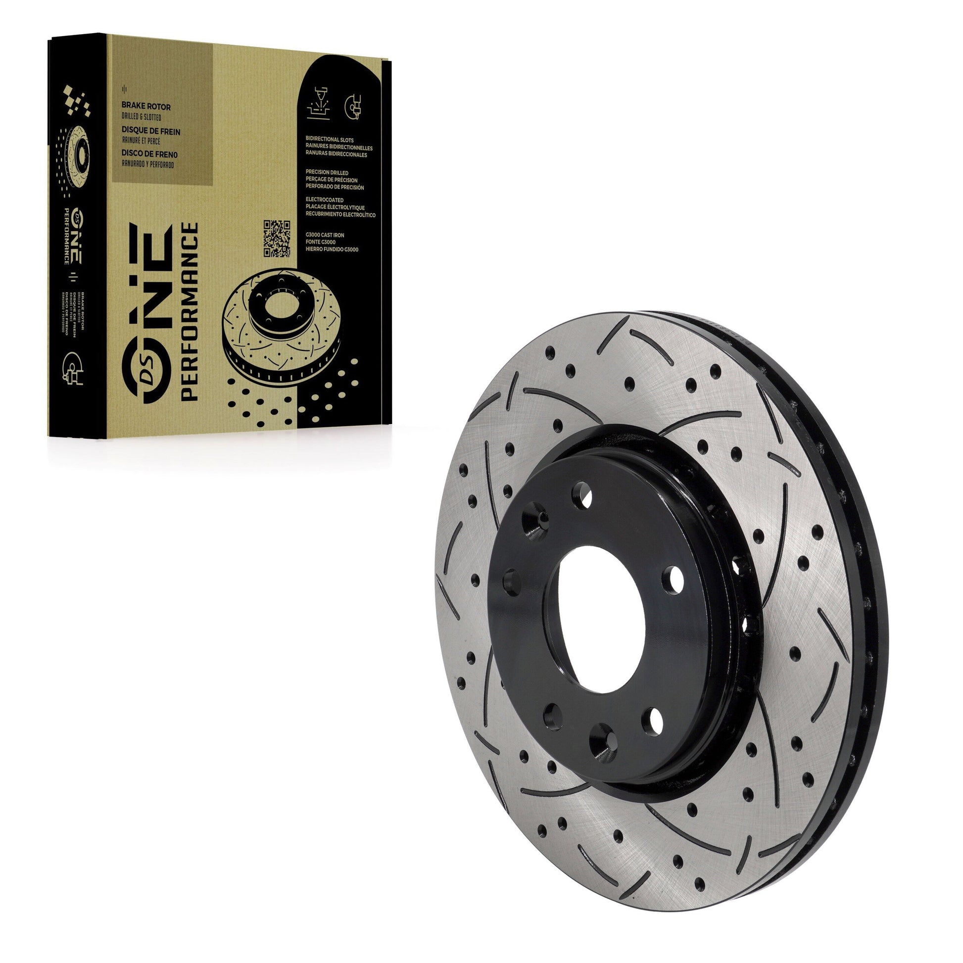 DS-One DS1-981196 Disc Brake Rotor for 2020-2025 Nissan Kicks, Nissan Sentra - Front