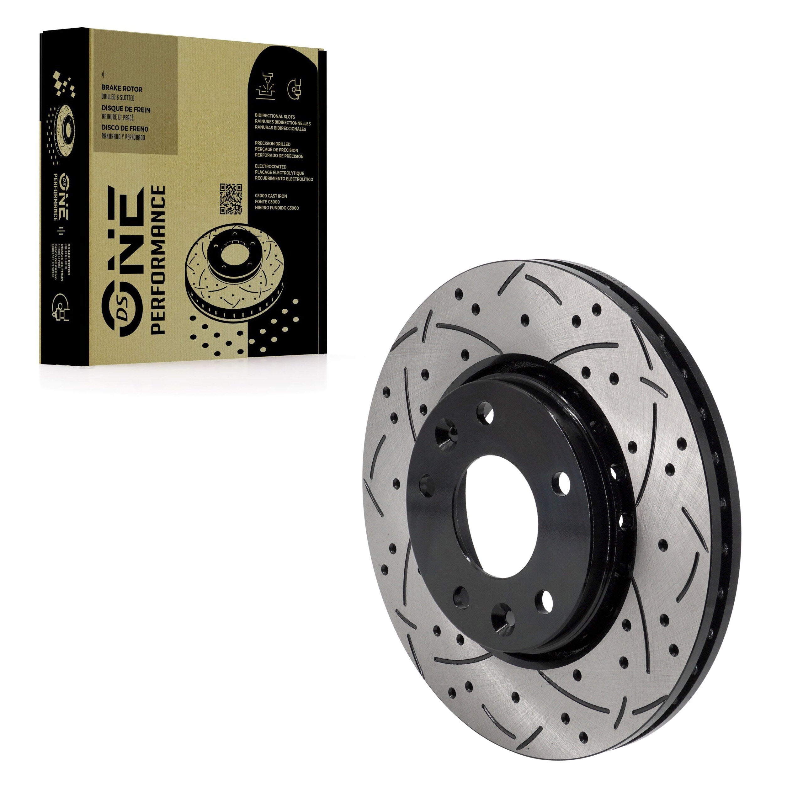 DS-One DS1-981196 Disc Brake Rotor for 2020-2025 Nissan Kicks, Nissan Sentra - Front