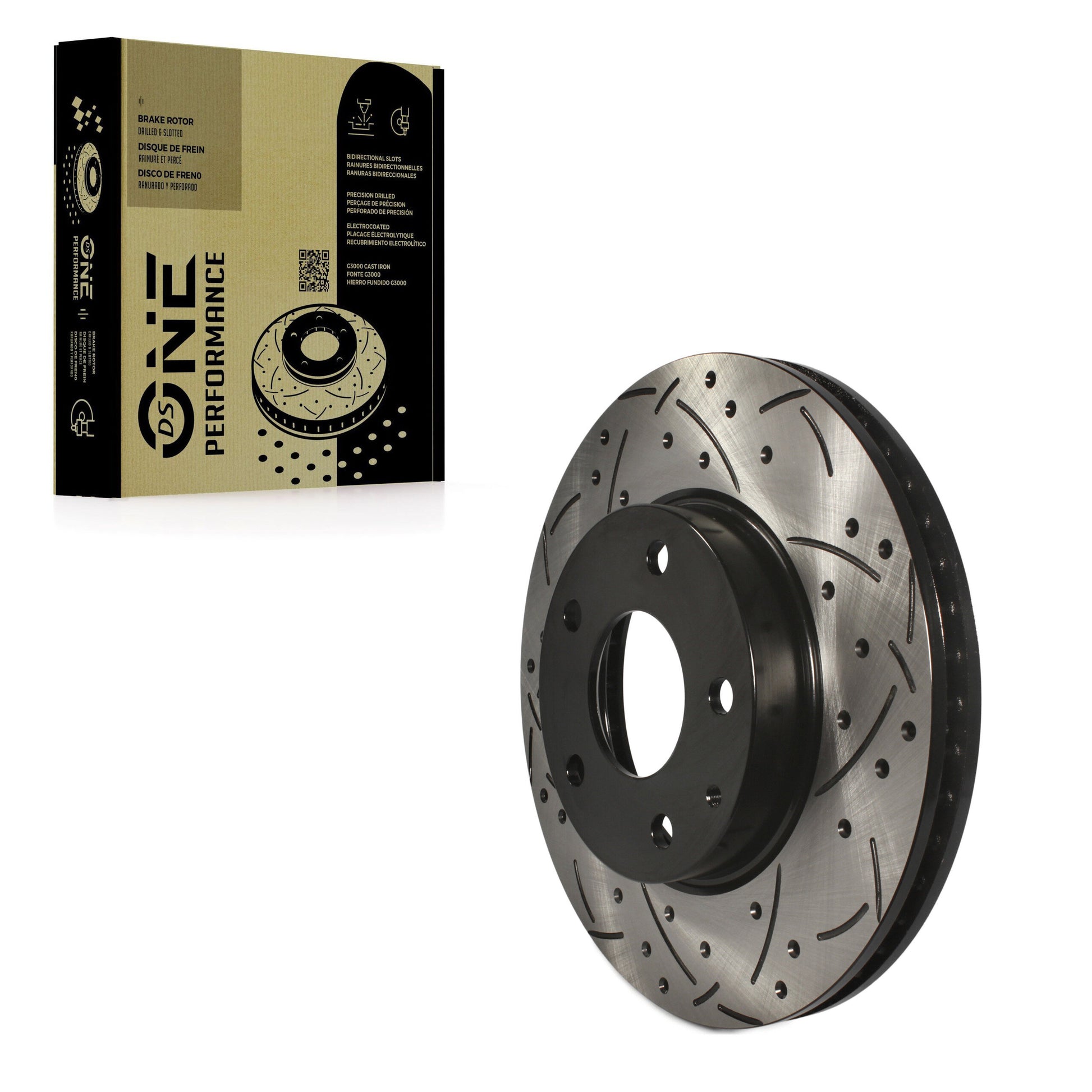 DS-One DS1-981503 Disc Brake Rotor for 2014-2022 Mazda CX-3, Mazda 3, Mazda 3 Sport - Front