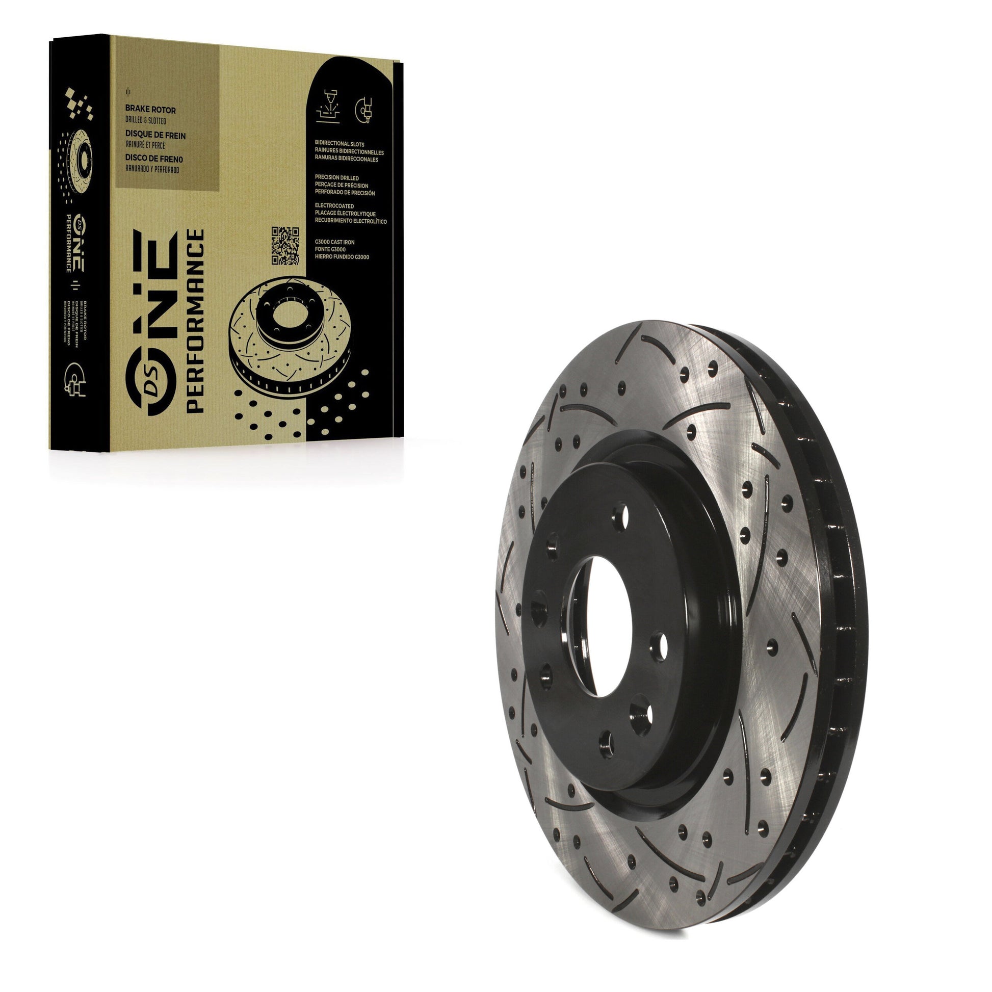 DS-One DS1-981773 Disc Brake Rotor for 2014-2023 Nissan Rogue, Nissan Qashqai, Nissan Rogue Sport - Front