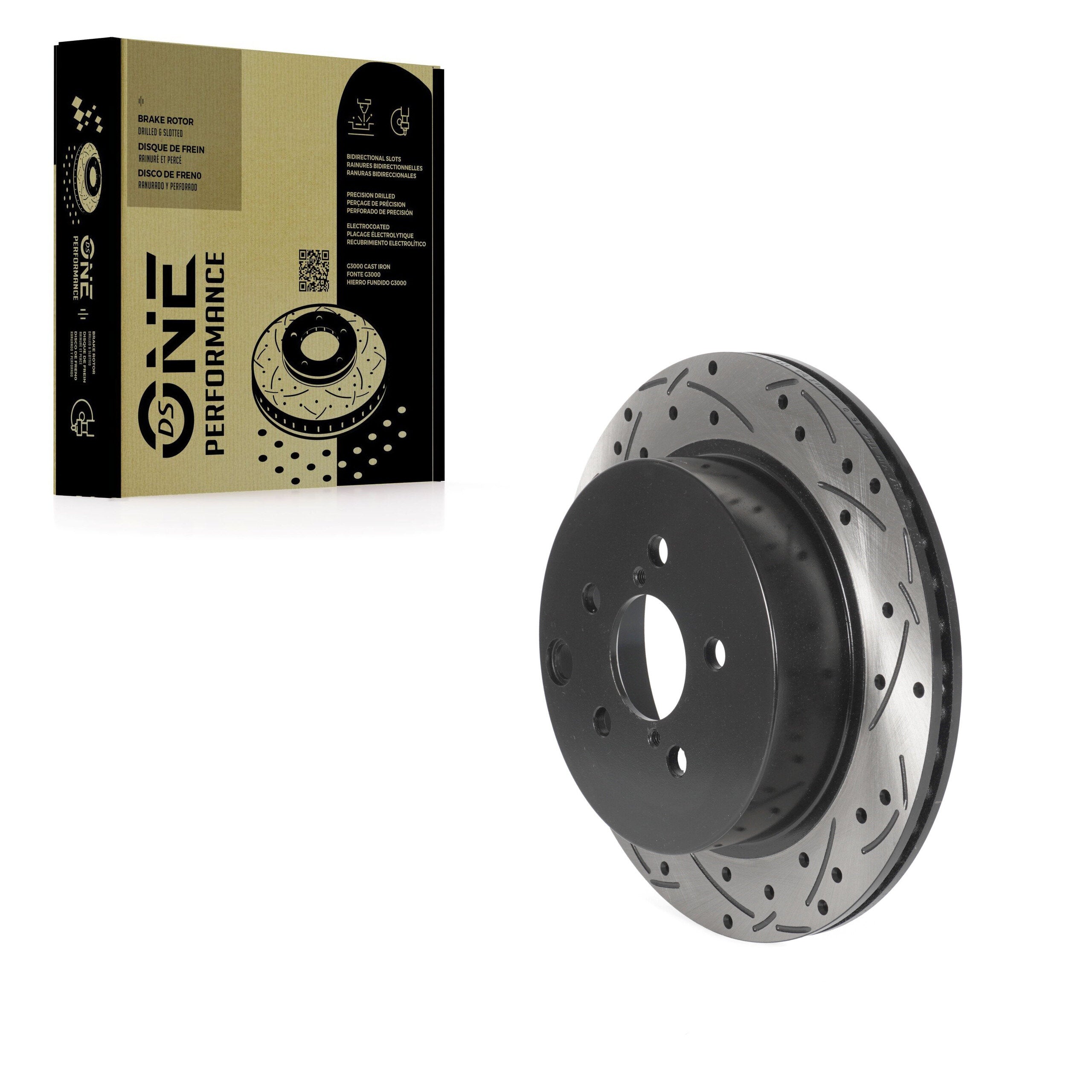 DS-One DS1-981787 Disc Brake Rotor for 2014-2018 Subaru Forester - Rear