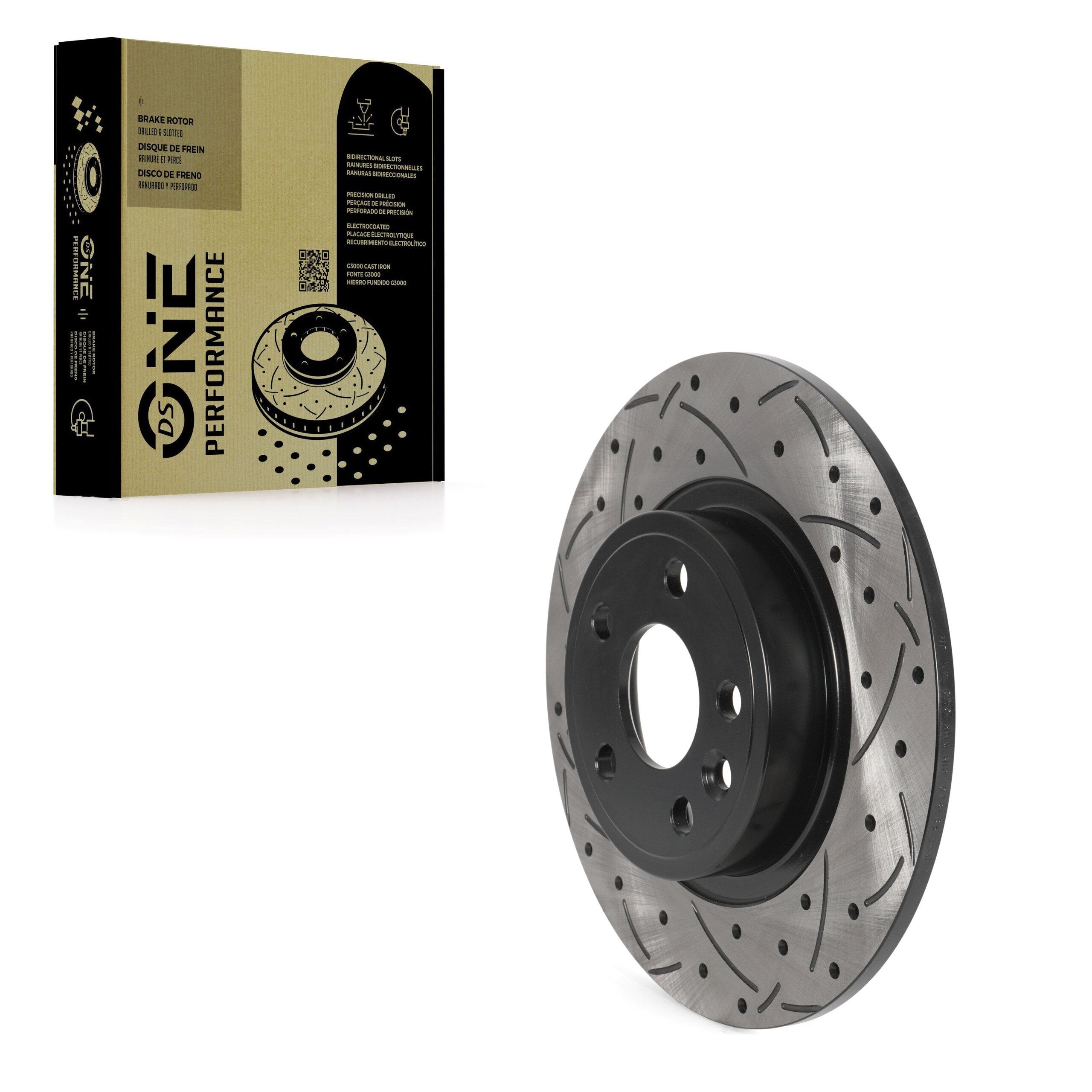 DS-One DS1-981820 Disc Brake Rotor for 2015-2021 Jaguar E-Pace, Land Rover Discovery Sport - Rear