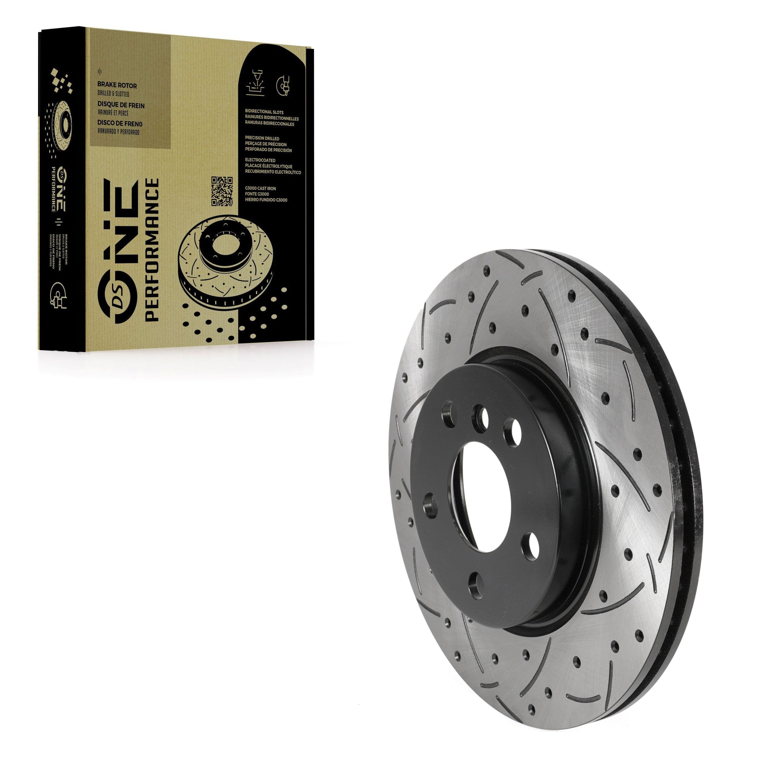 DS-One DS1-981823 Disc Brake Rotor for 2014-2021 Mini Cooper Clubman, Mini Cooper - Front