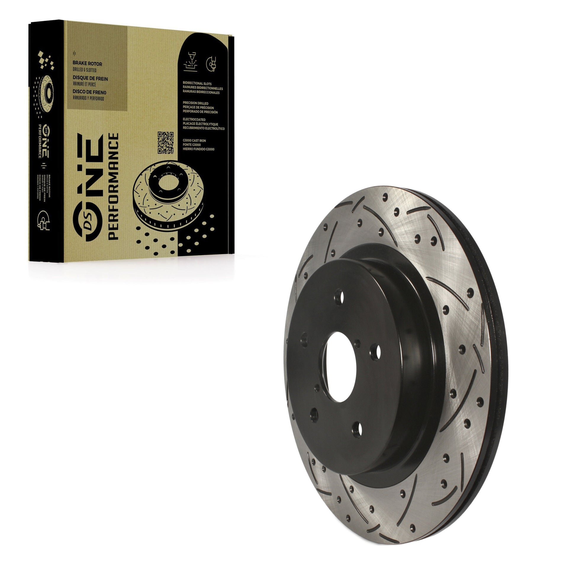 DS-One DS1-981956 Disc Brake Rotor for 2015-2024 Subaru WRX, Subaru Legacy, Subaru Outback - Rear