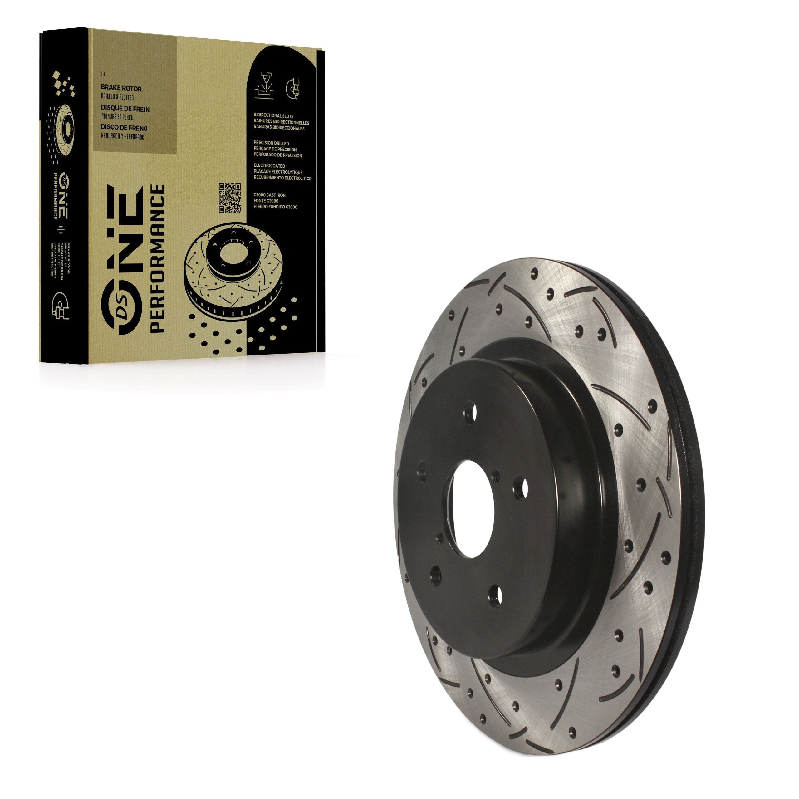 DS-One DS1-981956 Disc Brake Rotor for 2015-2024 Subaru WRX, Subaru Legacy, Subaru Outback - Rear