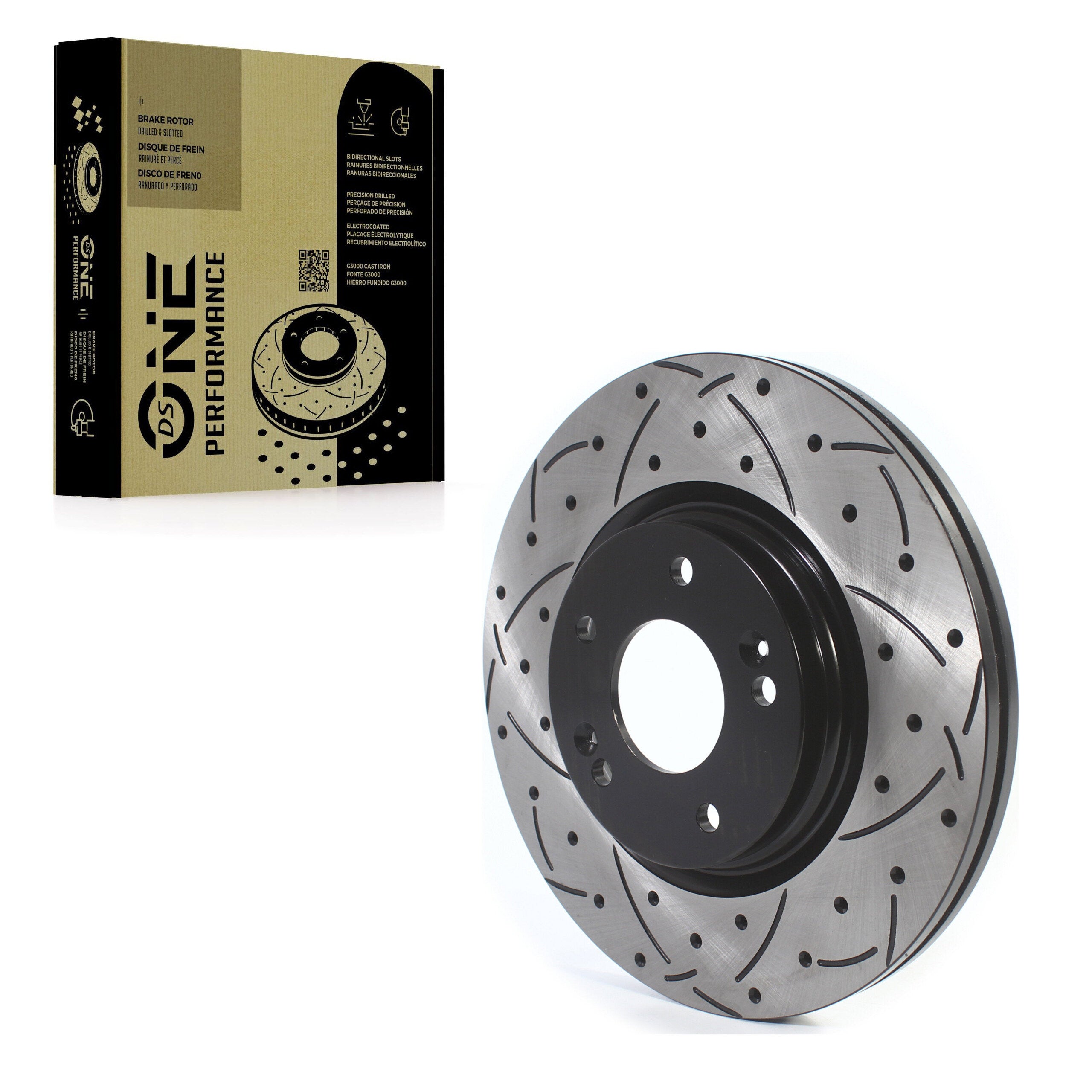 DS-One DS1-981958 Disc Brake Rotor for 2015-2025 Kia Forte5, Kia Seltos, Kia Forte - Front