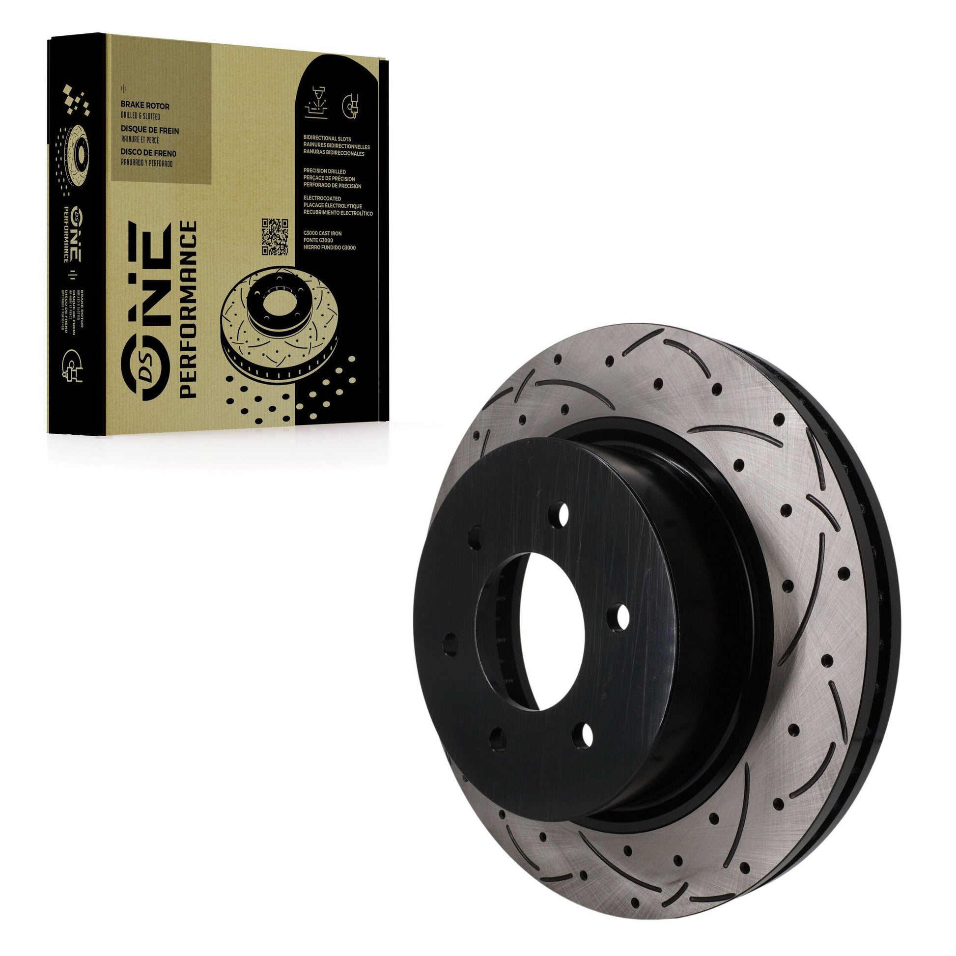 DS-One DS1-982035 Disc Brake Rotor for 2016-2024 Nissan TITAN XD - Front
