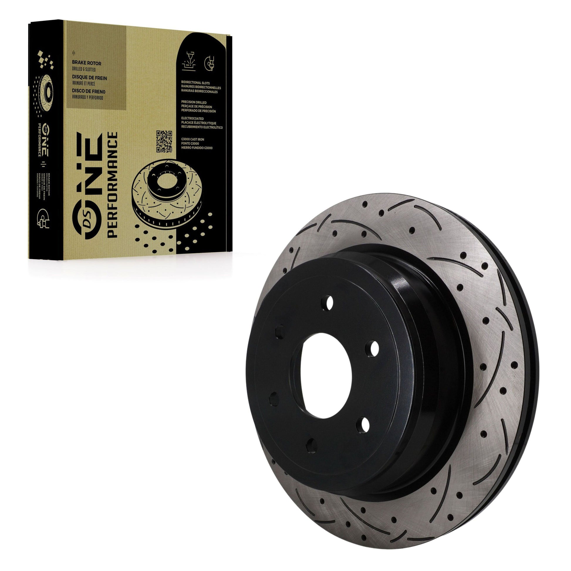 DS-One DS1-982036 Disc Brake Rotor for 2016-2024 Nissan TITAN XD - Rear