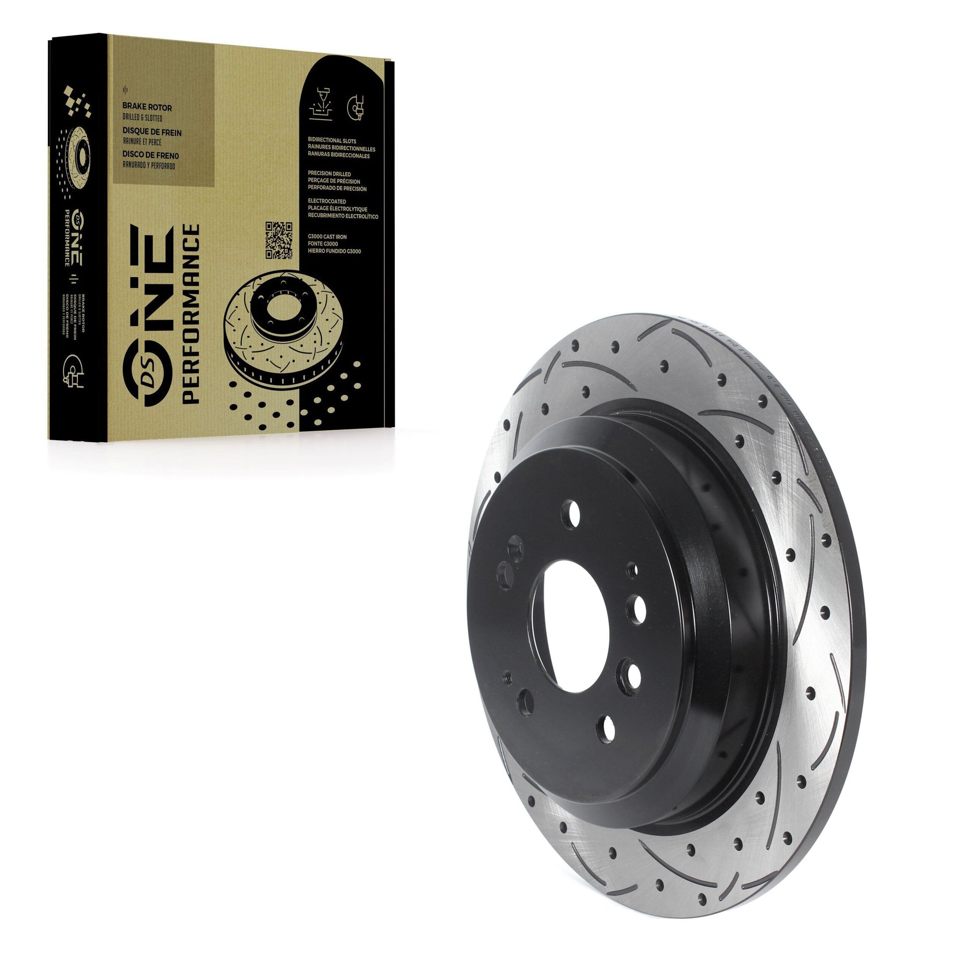 DS-One DS1-982041 Disc Brake Rotor for 2016-2024 Honda Passport, Honda Ridgeline, Honda Pilot - Rear
