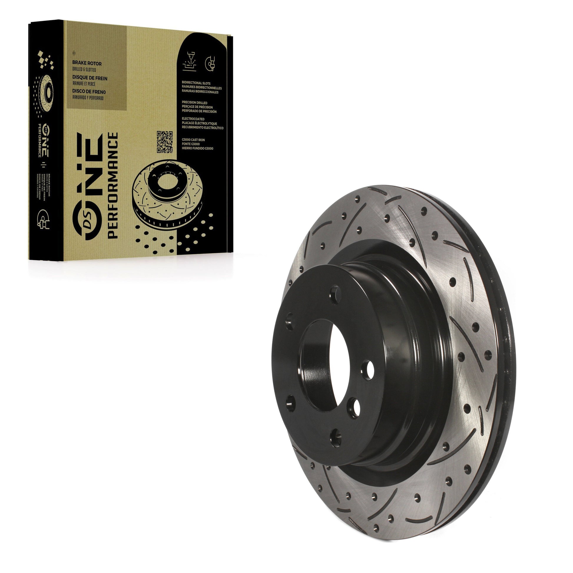 DS-One DS1-982062 Disc Brake Rotor for 2012-2021 BMW 230i, BMW 230i xDrive, BMW 320i - Rear