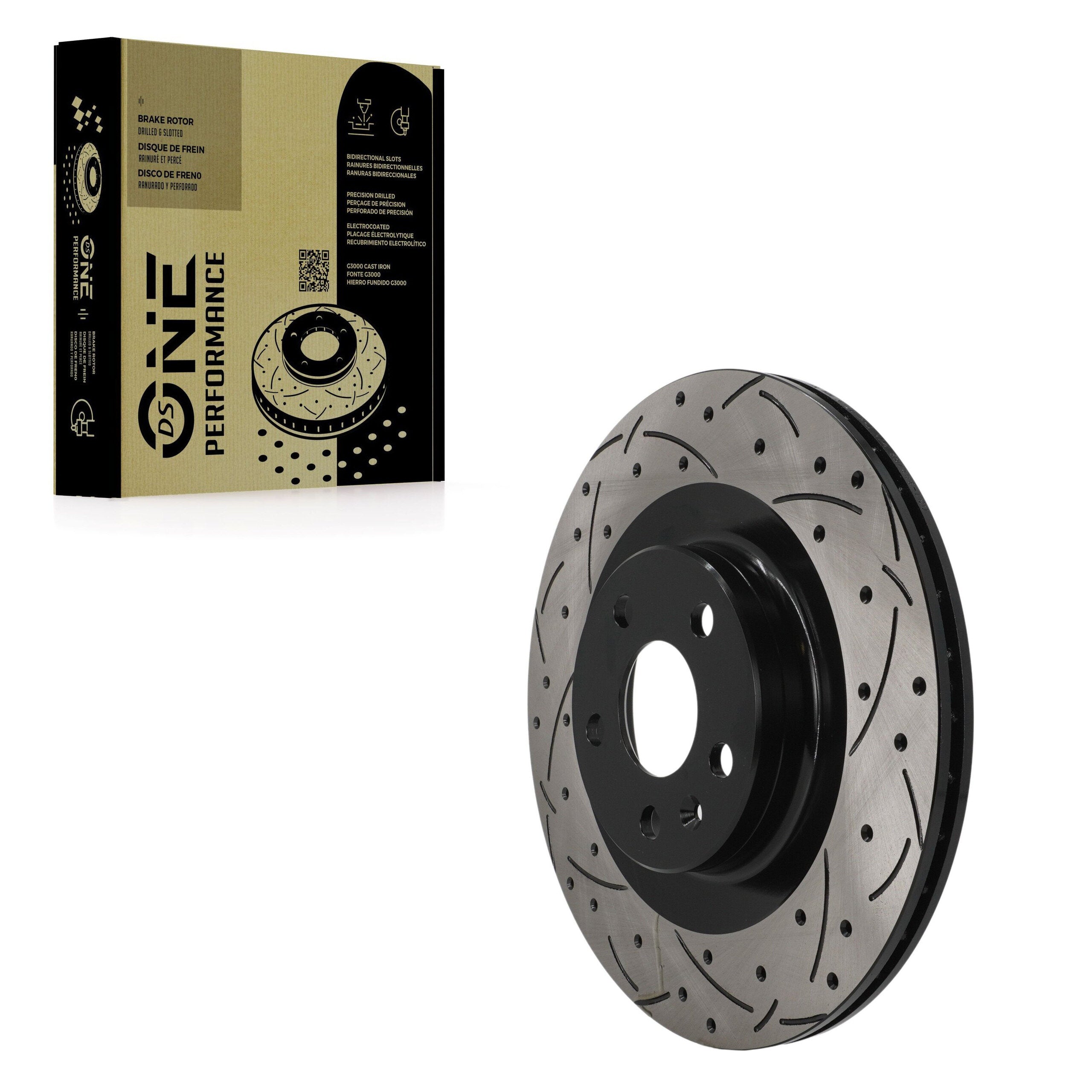 DS-One DS1-982109 Disc Brake Rotor for 2016-2025 Volvo V60 Cross Country, Volvo S60, Volvo S90 - Rear