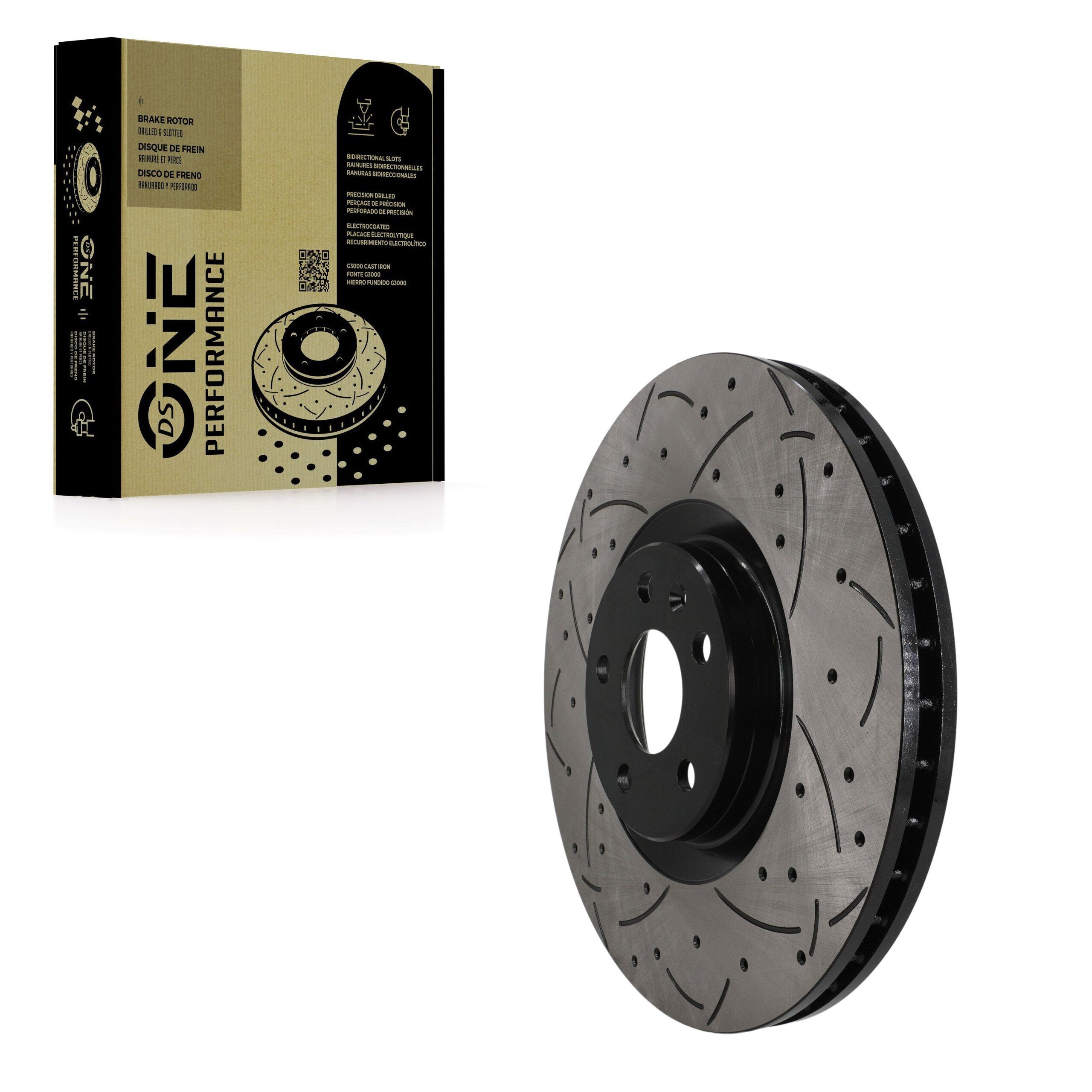 DS-One DS1-982110 Disc Brake Rotor for 2016-2025 Volvo C40 Recharge, Volvo XC40 Recharge, Volvo S60 - Front