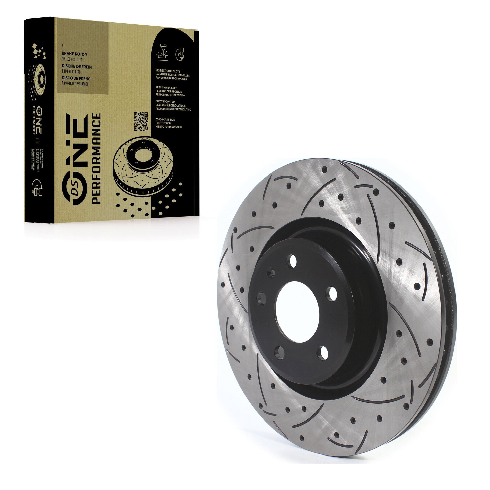 DS-One DS1-982115 Disc Brake Rotor for 2017-2025 Audi Q5 Sportback, Audi A6 Quattro, Audi Q5 - Front