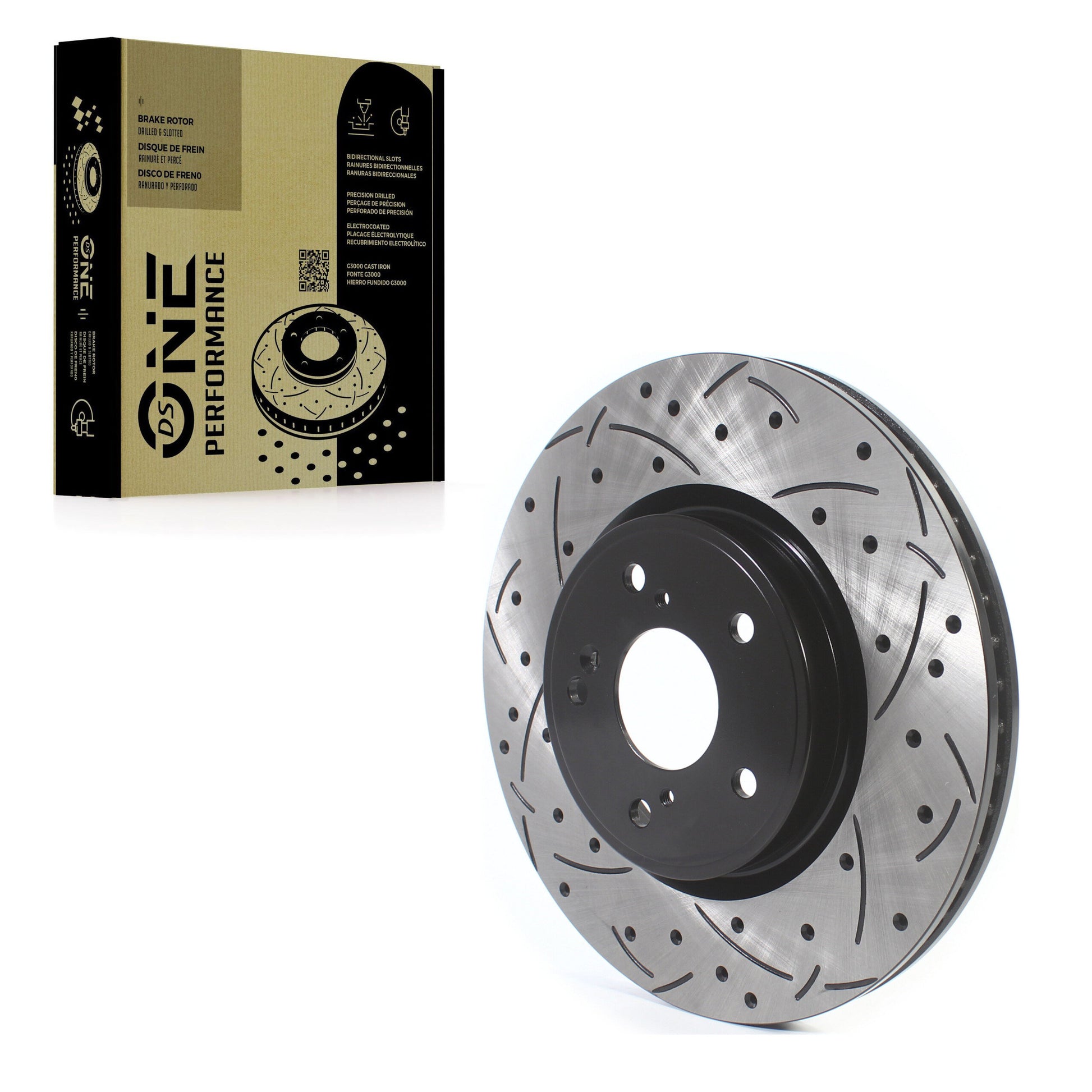 DS-One DS1-982124 Disc Brake Rotor for 2017-2025 Acura ADX, Acura Integra, Honda Accord - Front
