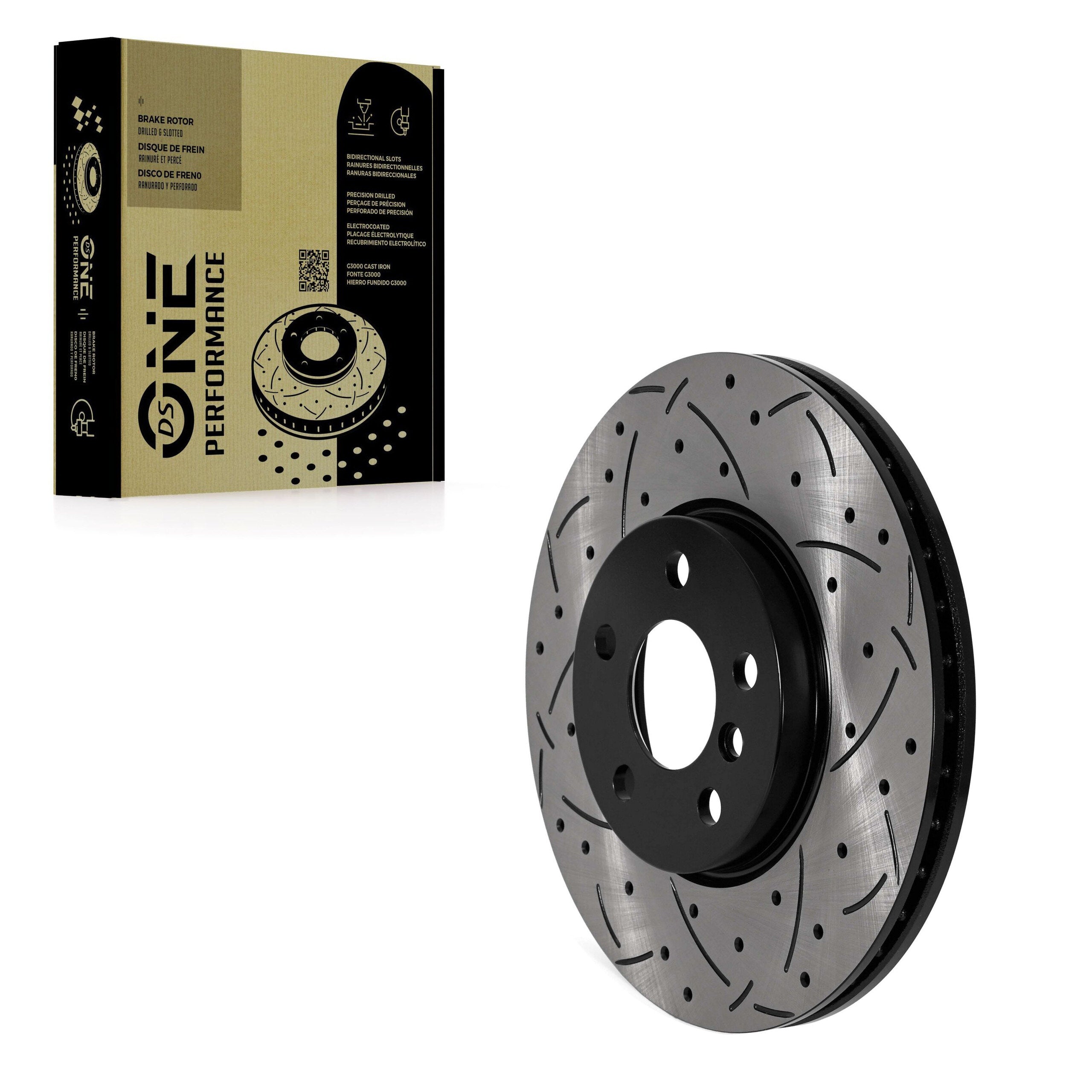 DS-One DS1-982126 Disc Brake Rotor for 2016-2024 Mini Cooper, Mini Cooper Clubman, Mini Cooper Countryman - Front