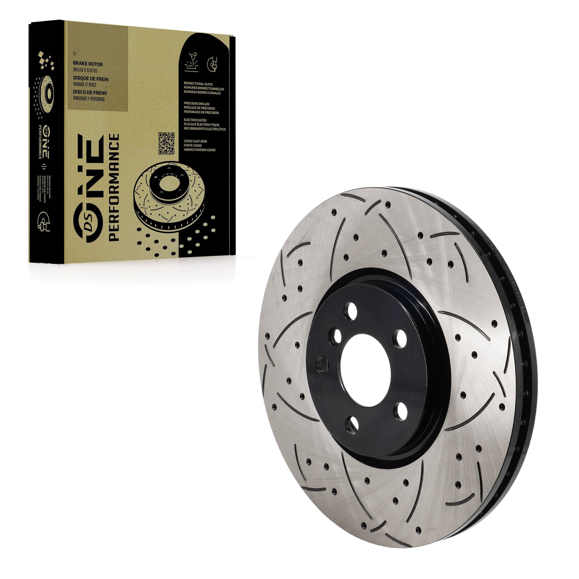 DS-One DS1-982127 Disc Brake Rotor for 2015-2023 Mini Cooper Countryman, Mini Cooper Clubman, Mini Cooper - Front