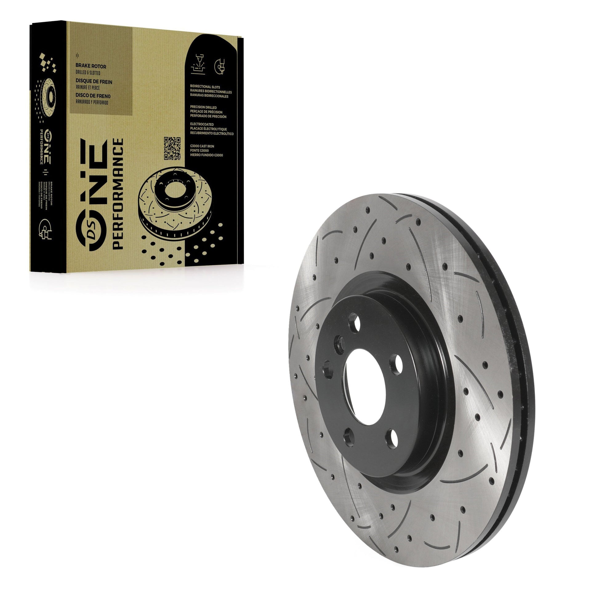 DS-One DS1-982128 Disc Brake Rotor for 2016-2023 BMW 228i Gran Coupe, BMW X1, BMW 228i xDrive Gran Coupe - Front