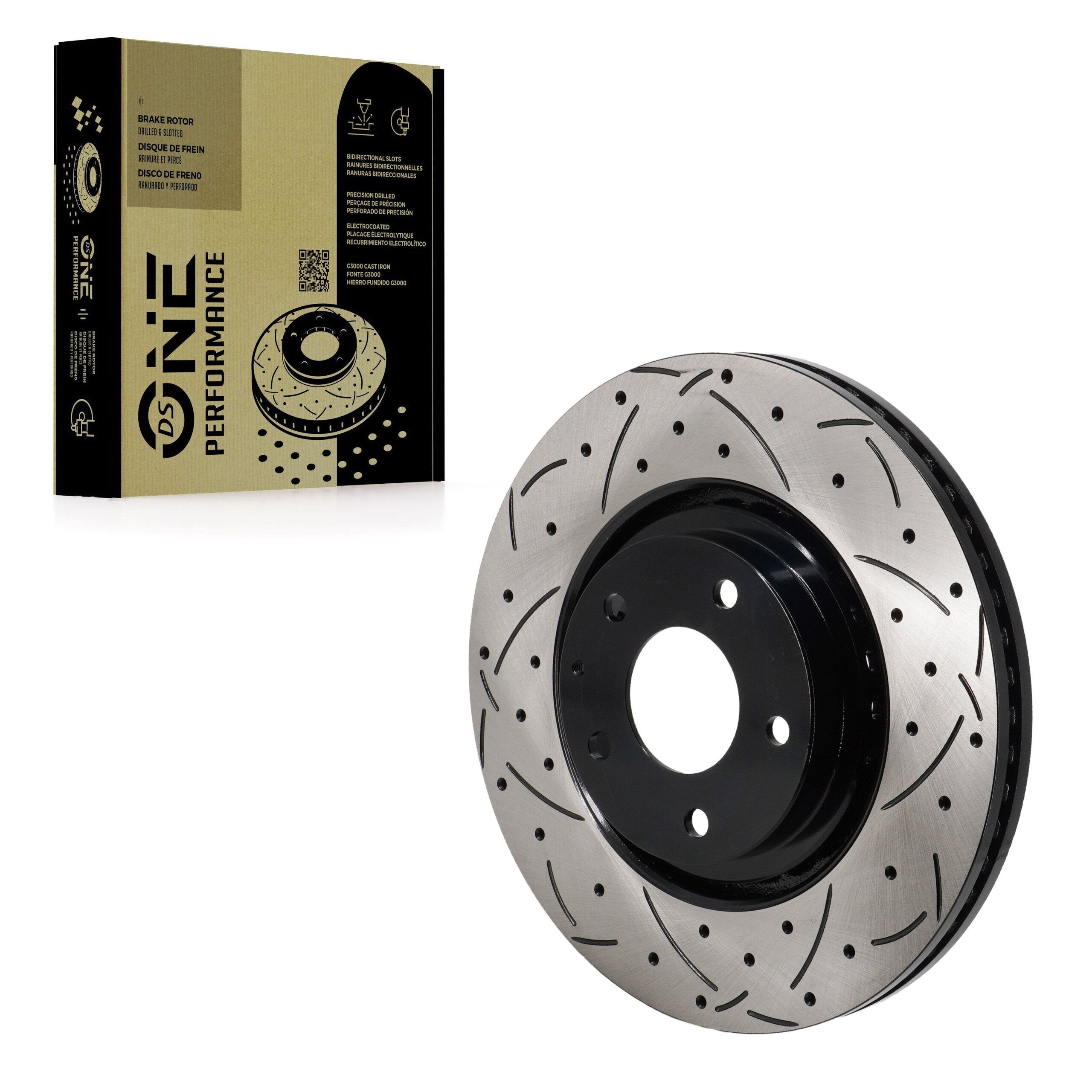 DS-One DS1-982130 Disc Brake Rotor for 2016-2024 Mazda 6, Mazda CX-5, Mazda CX-9 - Front