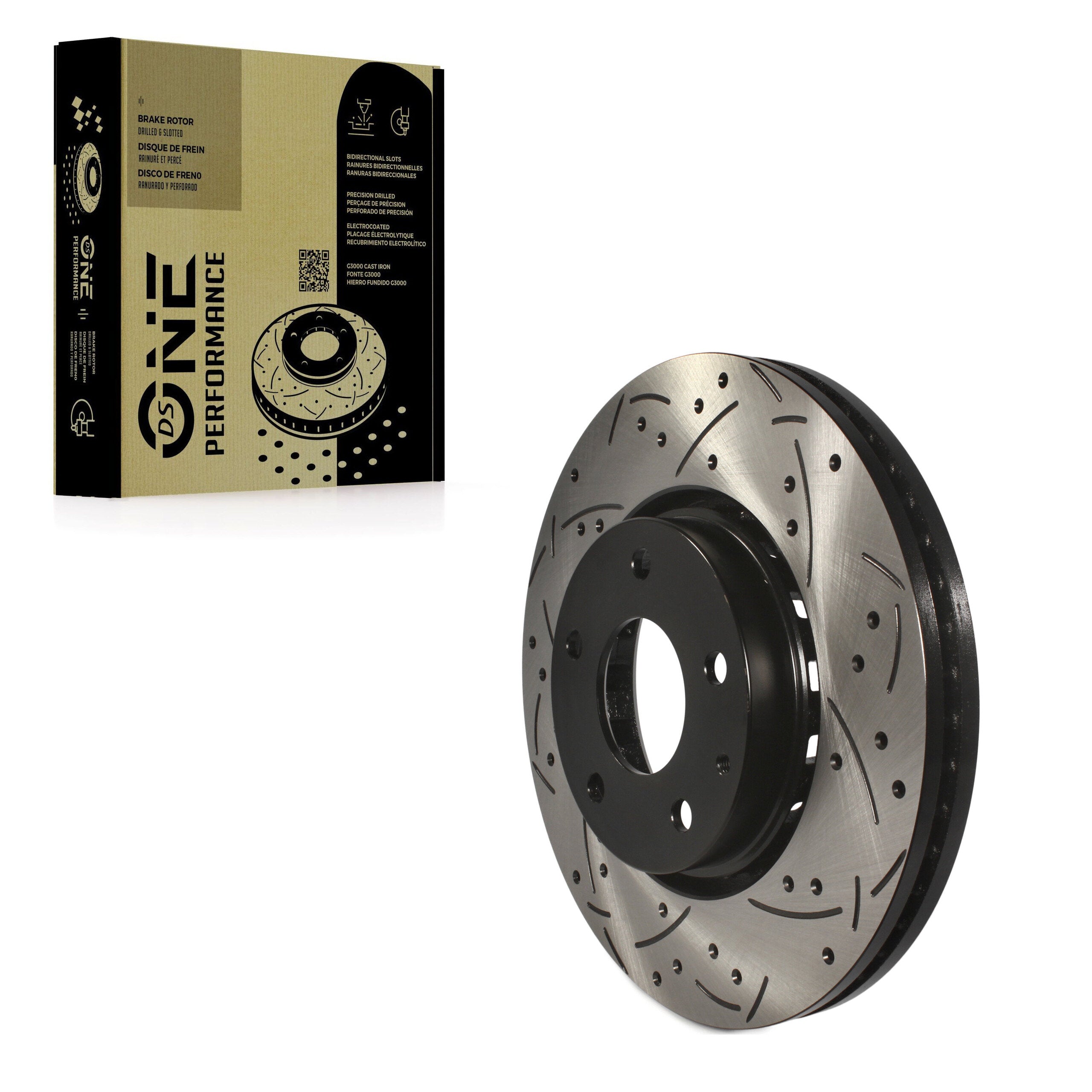 DS-One DS1-982264 Disc Brake Rotor for 2016-2024 Mazda 6, Mazda CX-5 - Front