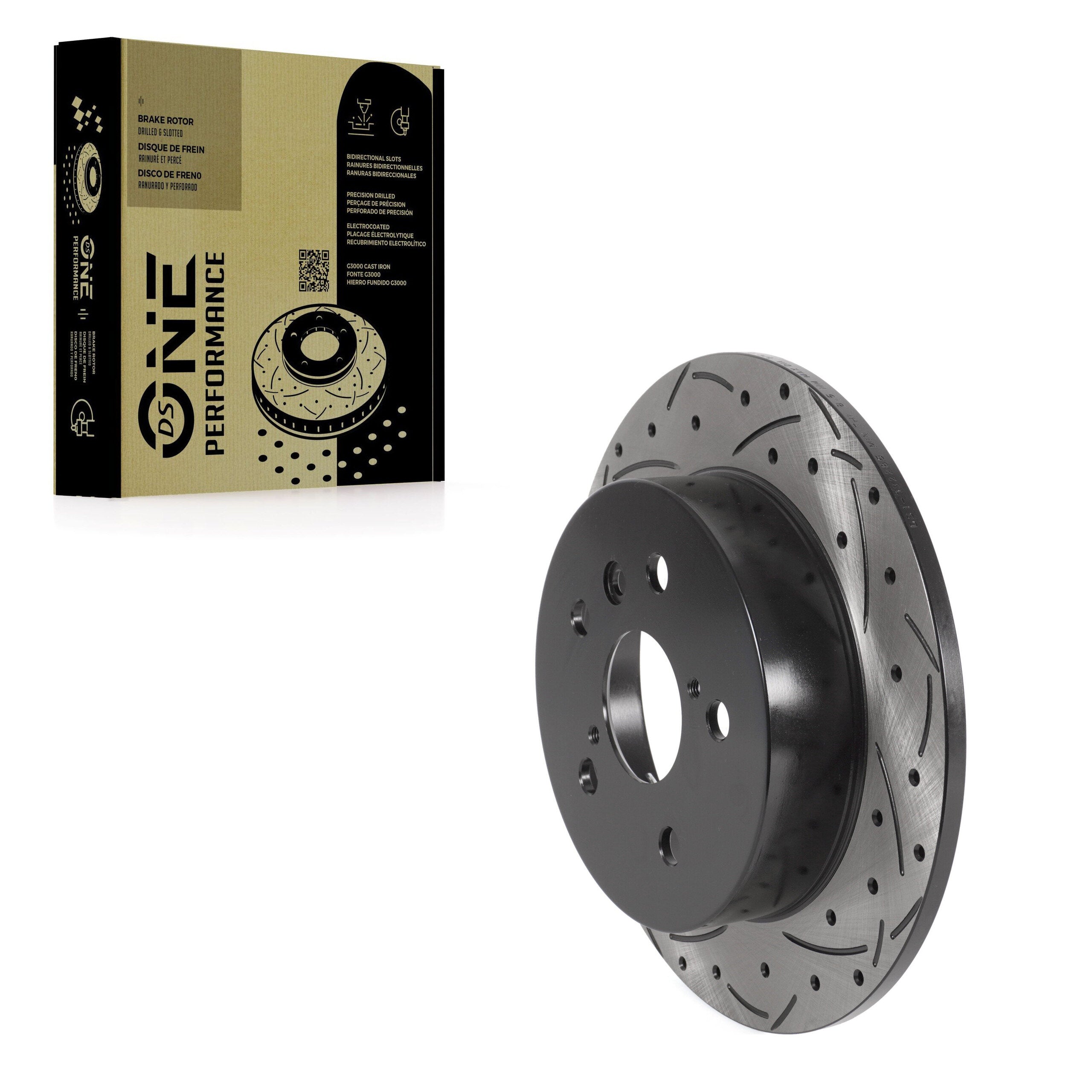 DS-One DS1-982285 Disc Brake Rotor for 2018-2024 Toyota Camry - Rear
