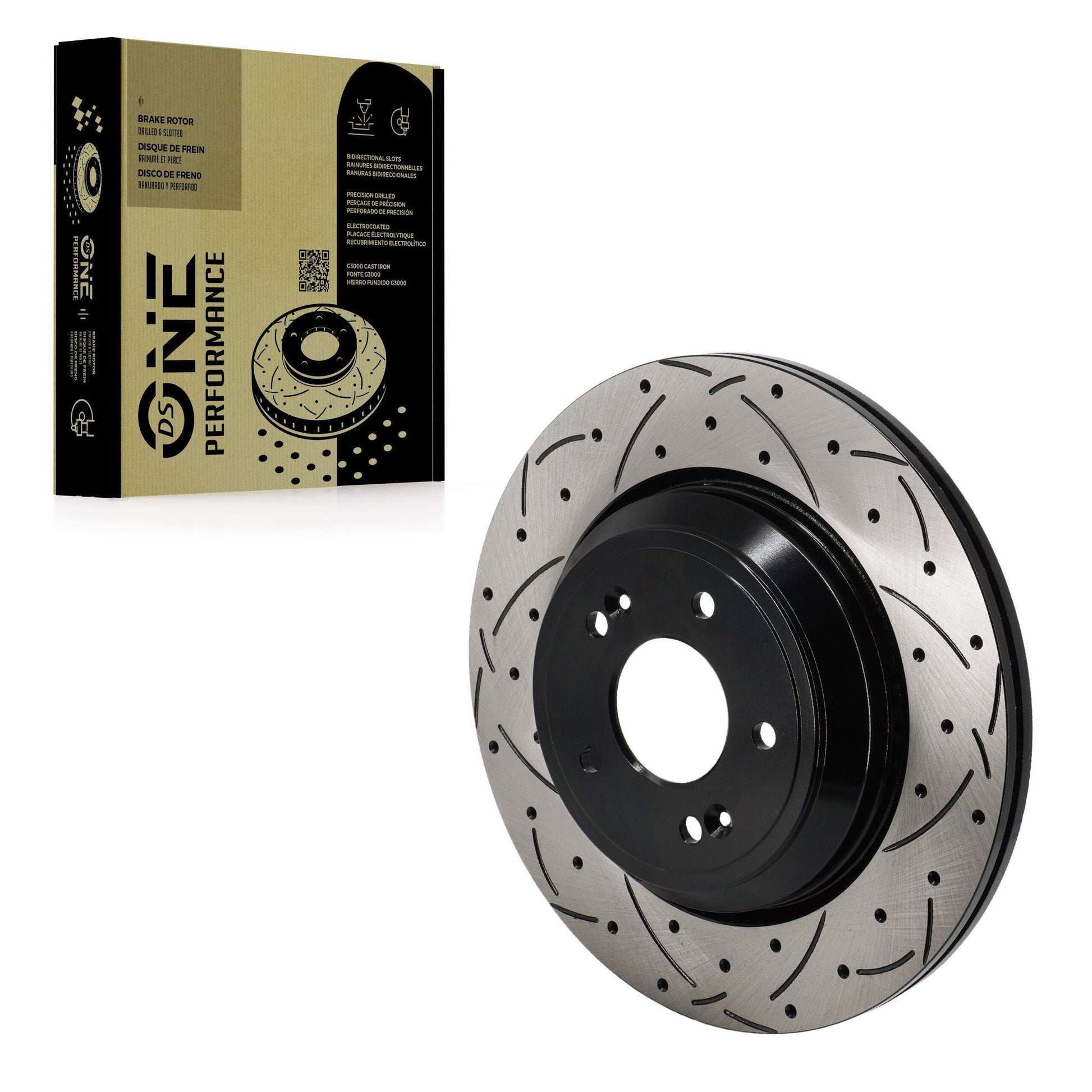 DS-One DS1-982290 Disc Brake Rotor for 2018-2023 Kia Stinger, Genesis G70, Genesis G80 - Rear