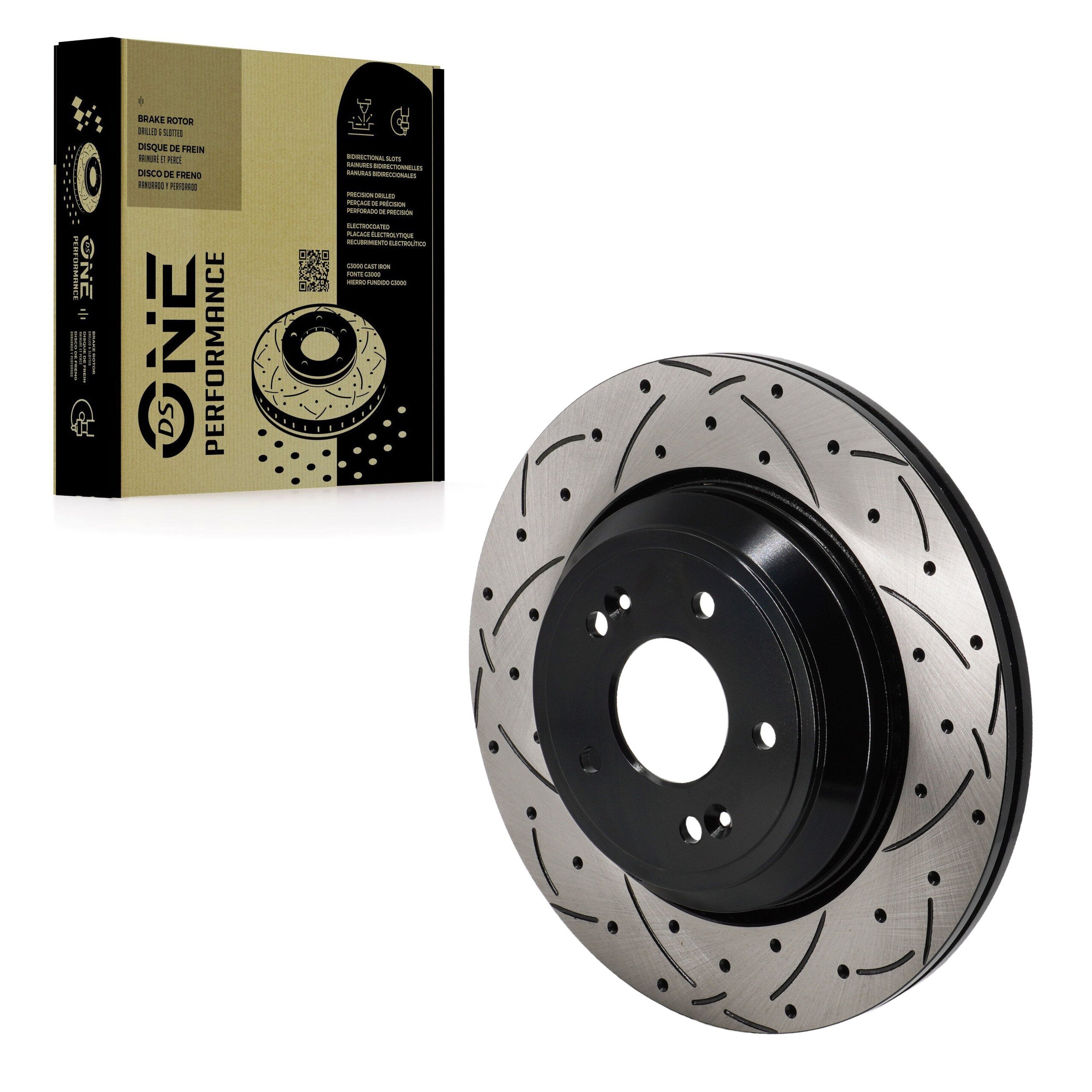 DS-One DS1-982290 Disc Brake Rotor for 2018-2023 Kia Stinger, Genesis G70, Genesis G80 - Rear