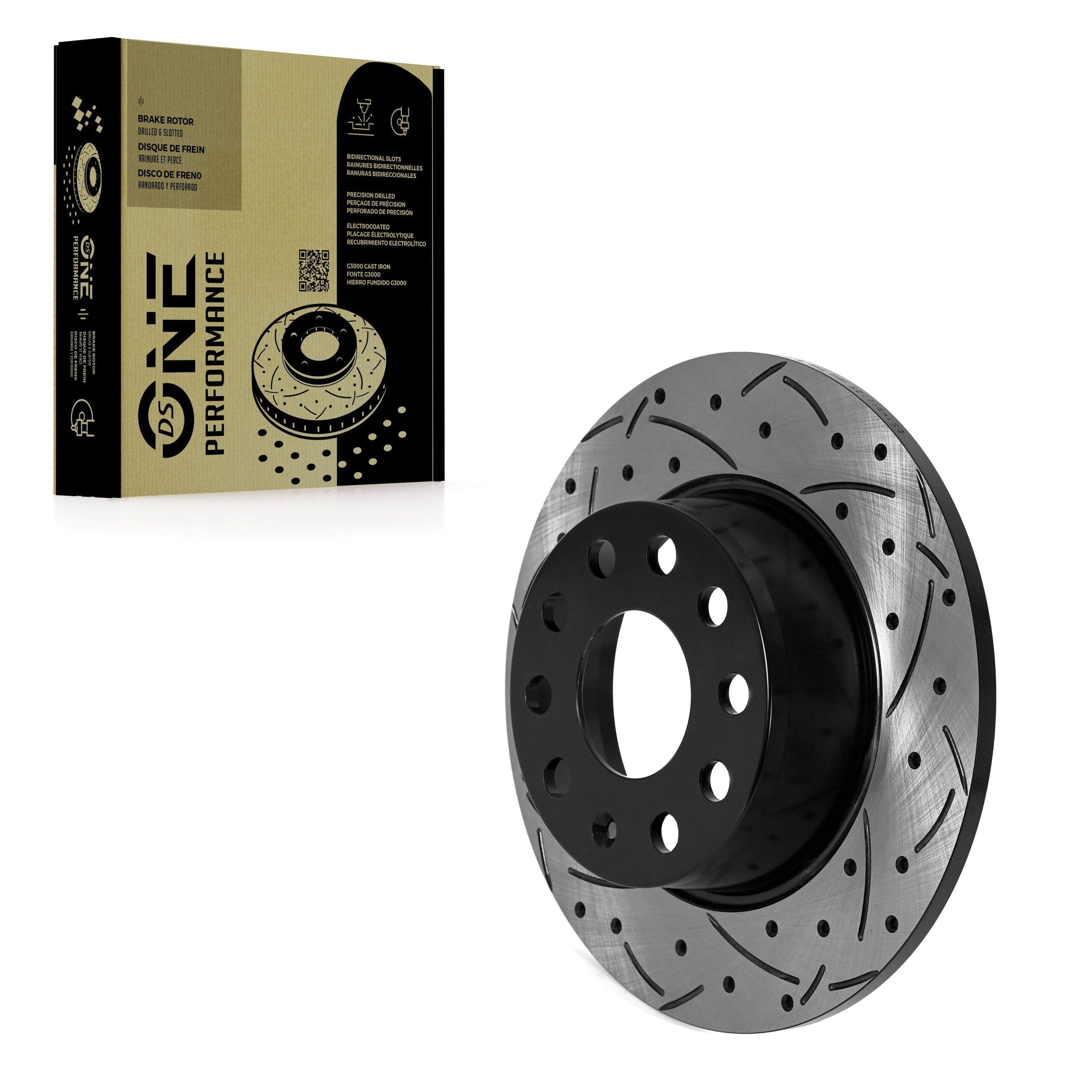 DS-One DS1-982325 Disc Brake Rotor for 2019-2025 Volkswagen Jetta, Volkswagen Taos - Rear
