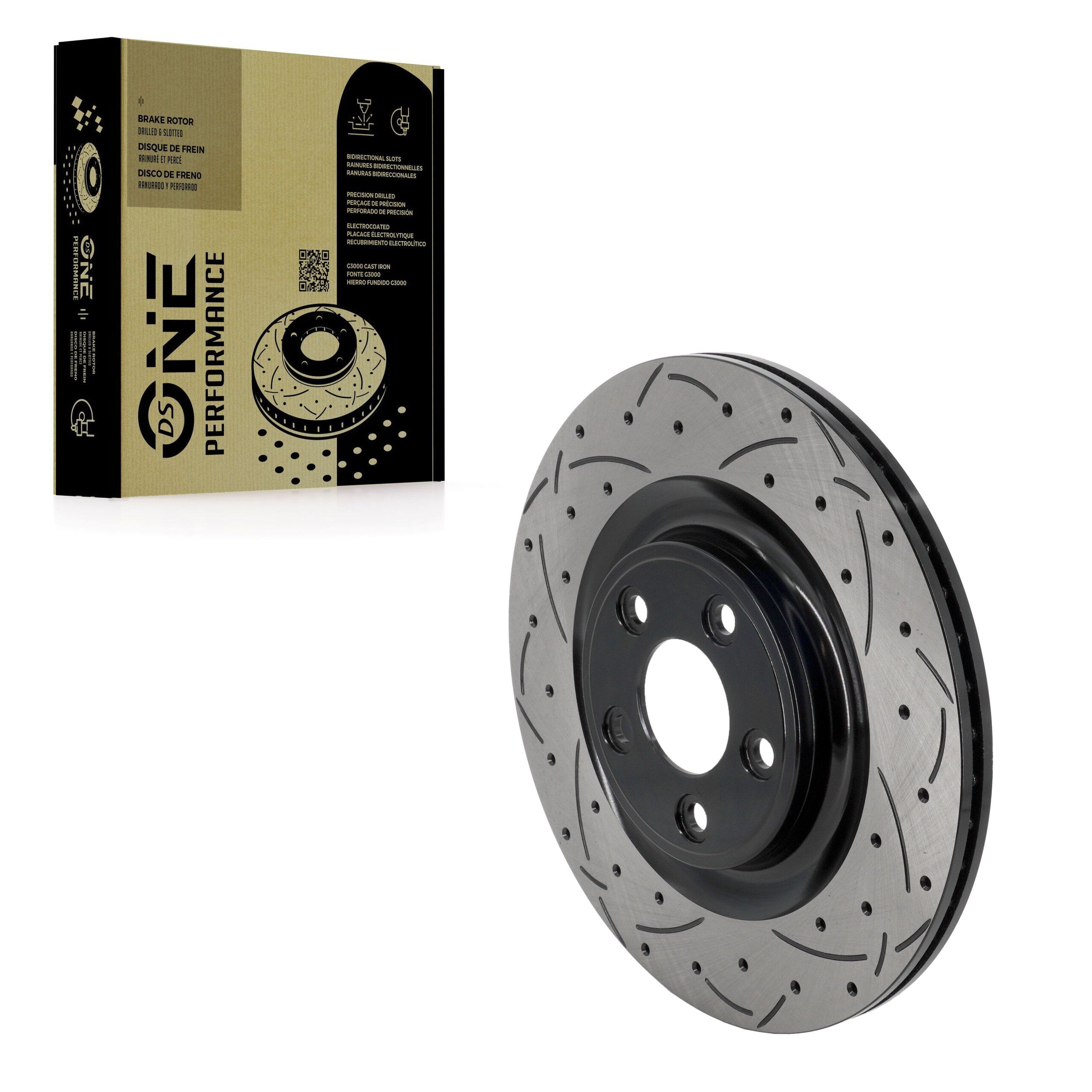 DS-One DS1-982340 Disc Brake Rotor for 2014-2021 Jaguar XJ, Jaguar F-Type - Rear