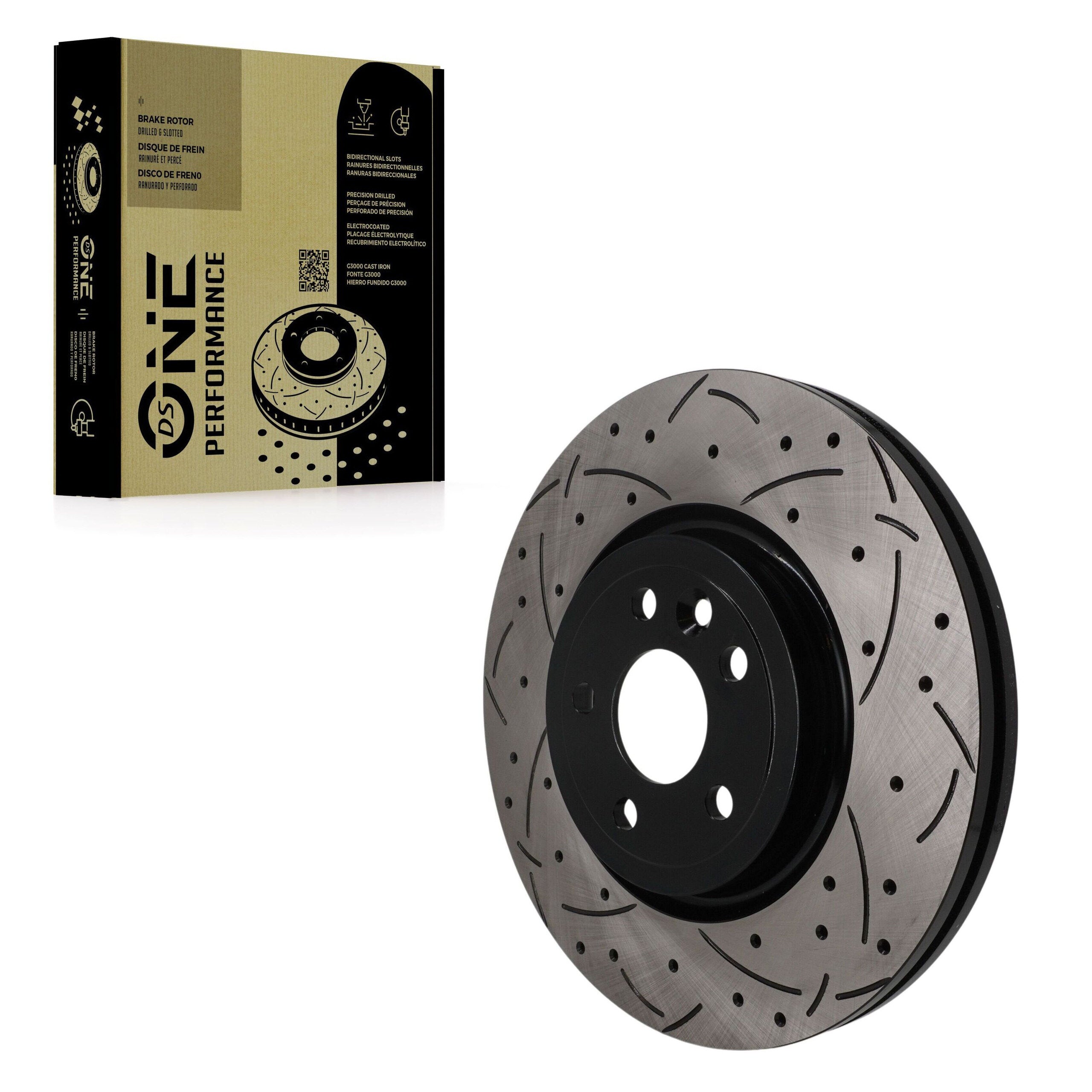 DS-One DS1-982364 Disc Brake Rotor for 2017-2020 Jaguar F-Pace, Land Rover Range Rover Velar - Front