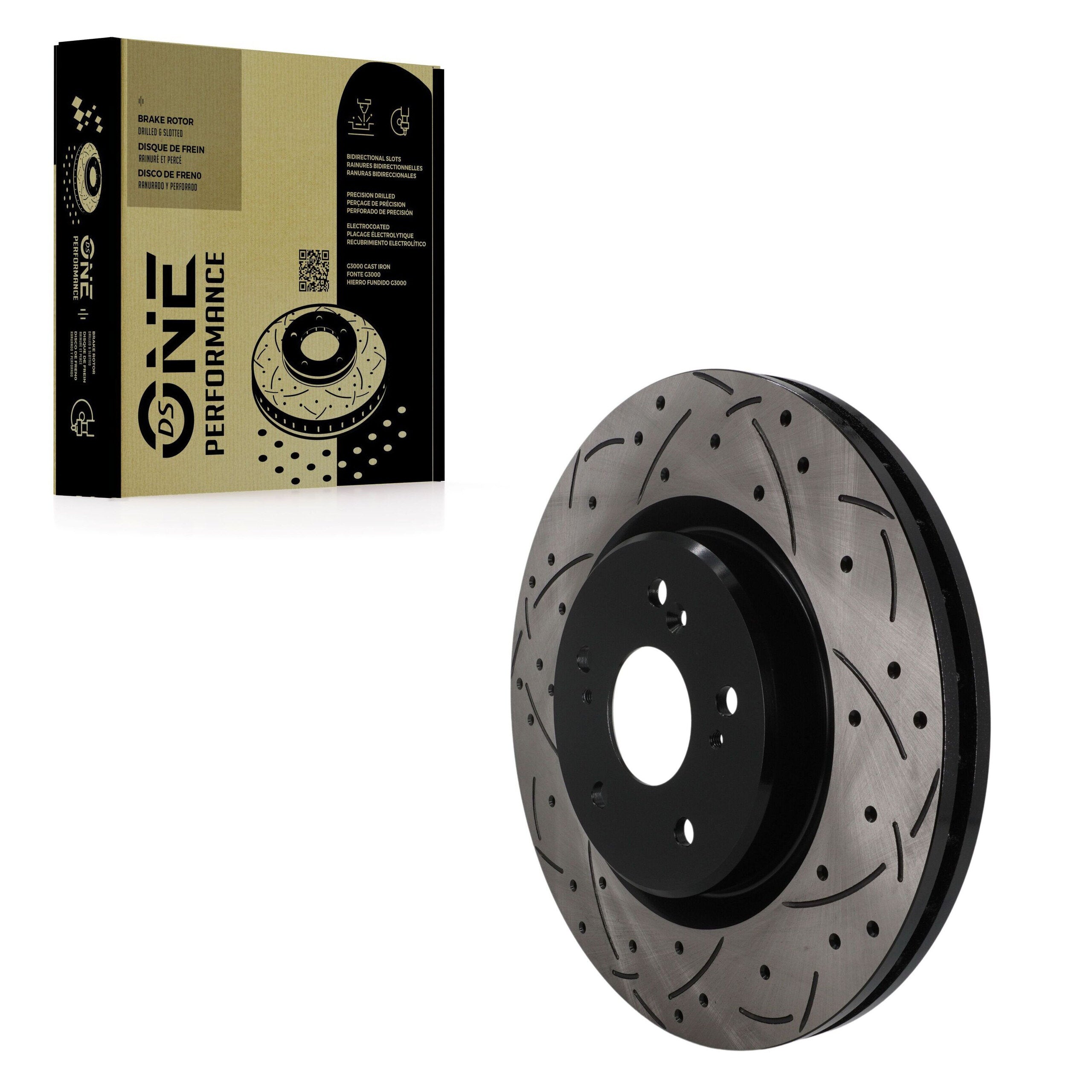 DS-One DS1-982435 Disc Brake Rotor for 2019-2024 Acura RDX - Front